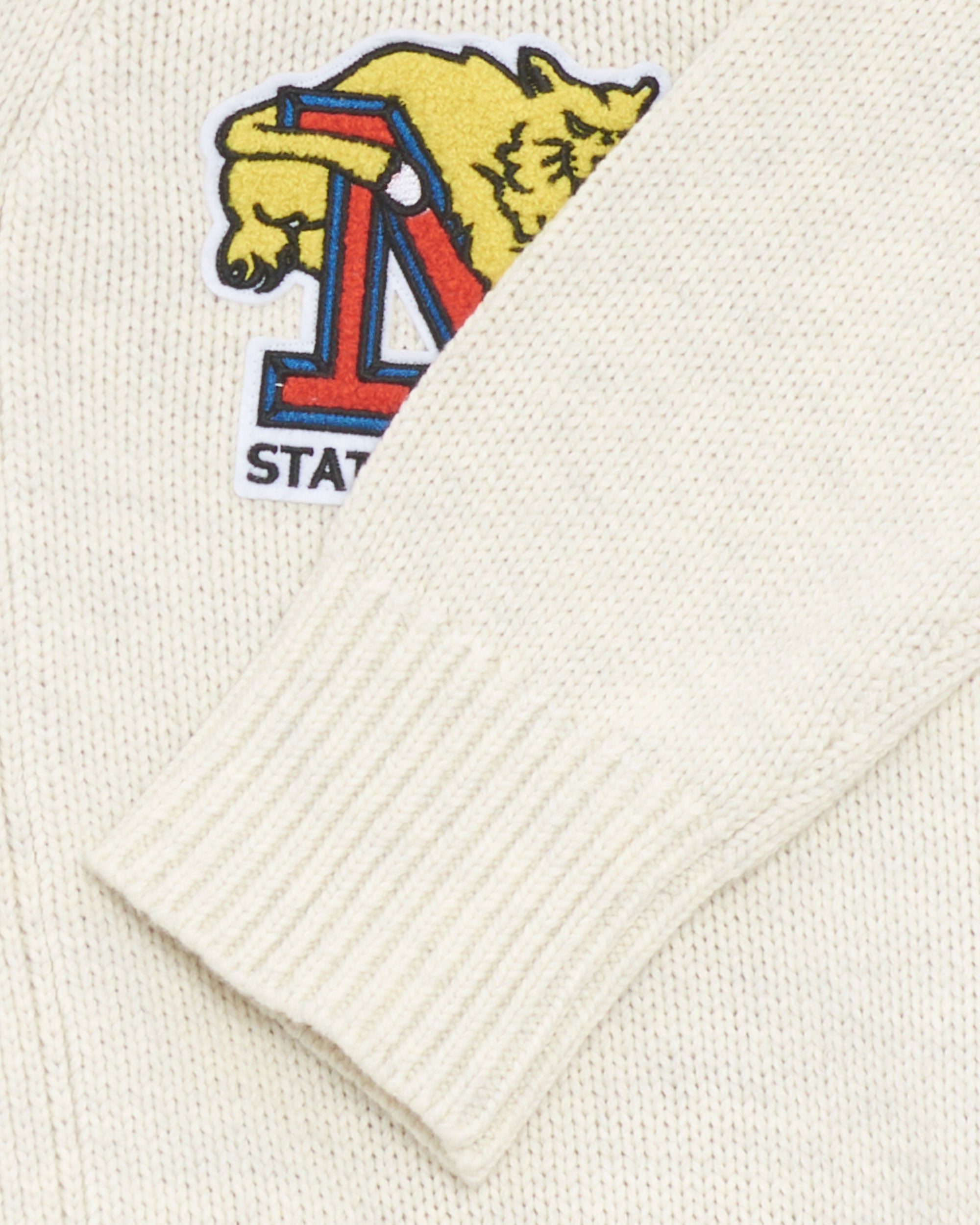 Jackets Coats MARKET State Champs Men's Cardigan Men's Jacket - 379000031-cream