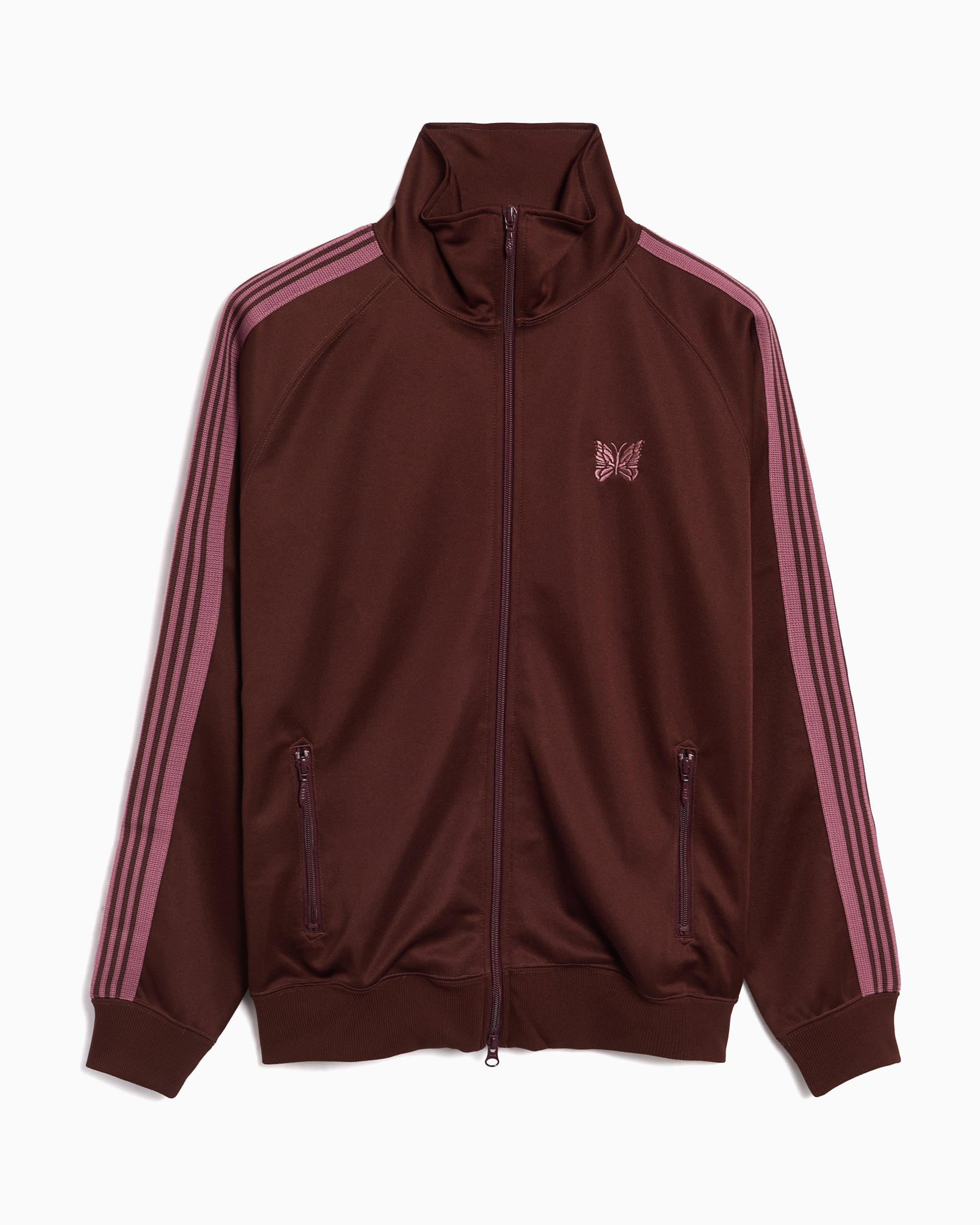 トップス NEEDLES Track Jacket RW314 25AW Needles Poly Smooth Logo Men's Track Jacket