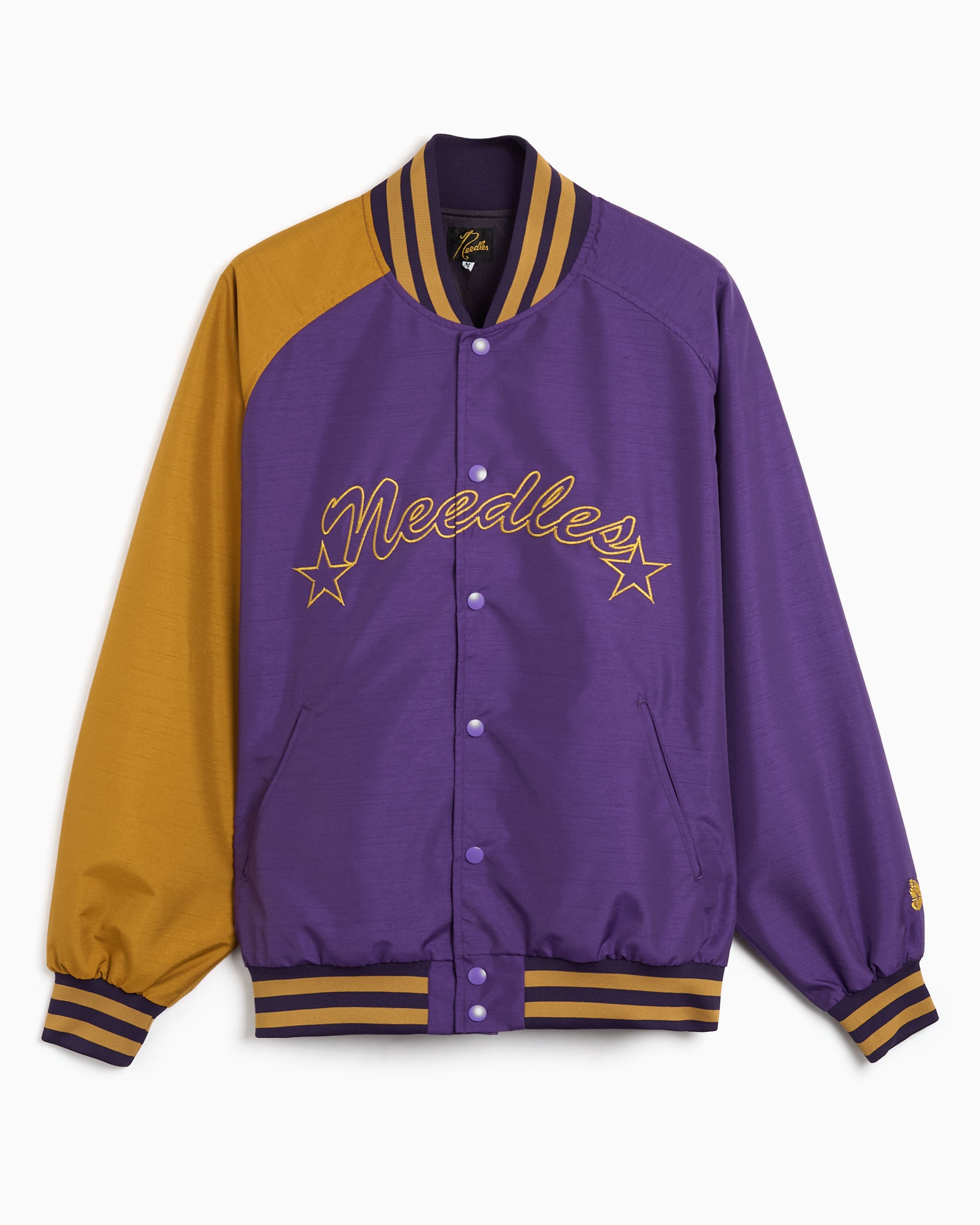 ニードルズ Needles Nylon Stadium Jacket XL Needles Stadium Relaxed Men's Varsity Jacket