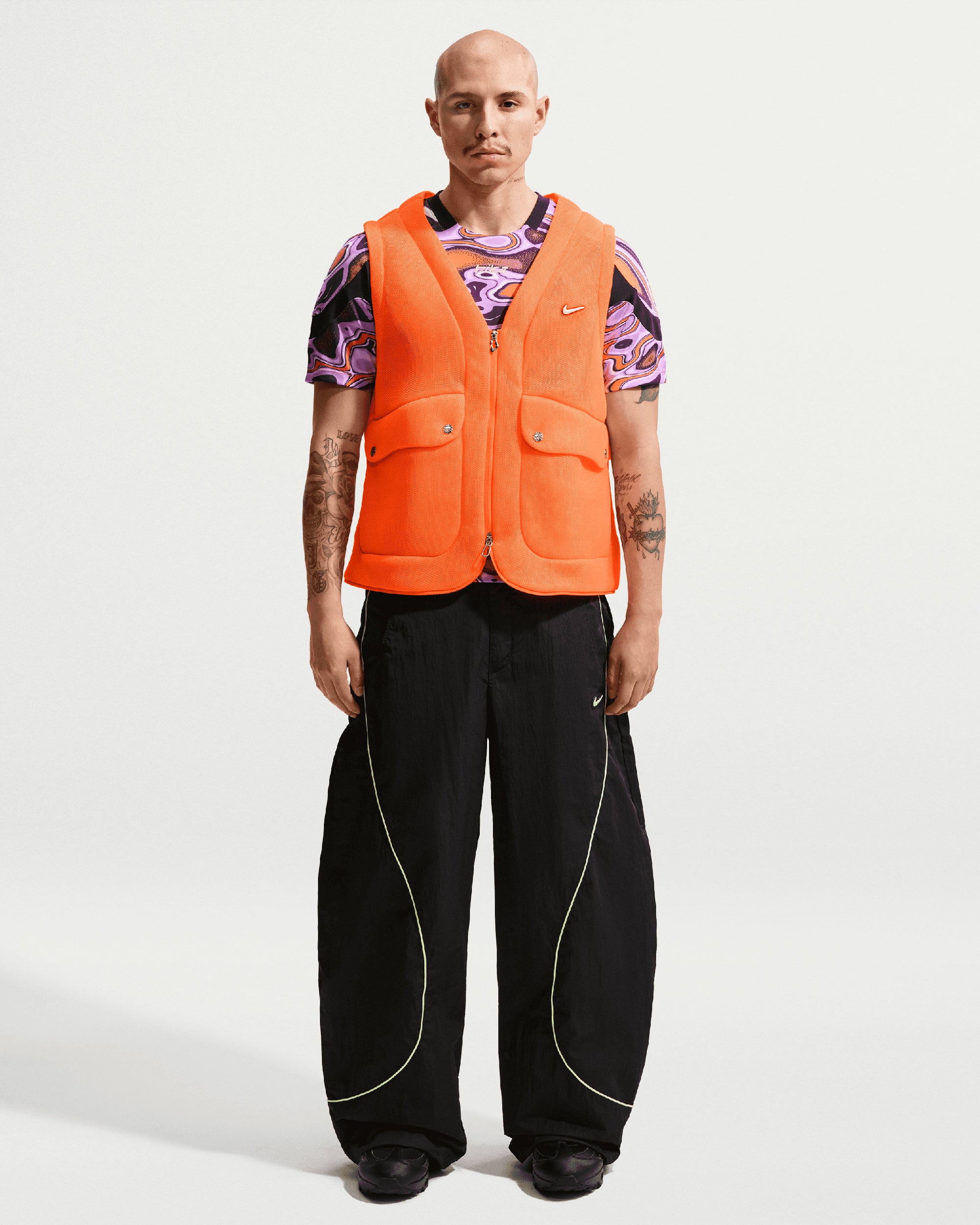 Jackets Coats Nike Project F.R.O.G. Bubble Pod Logo Relaxed Men's Vest - II2487-803