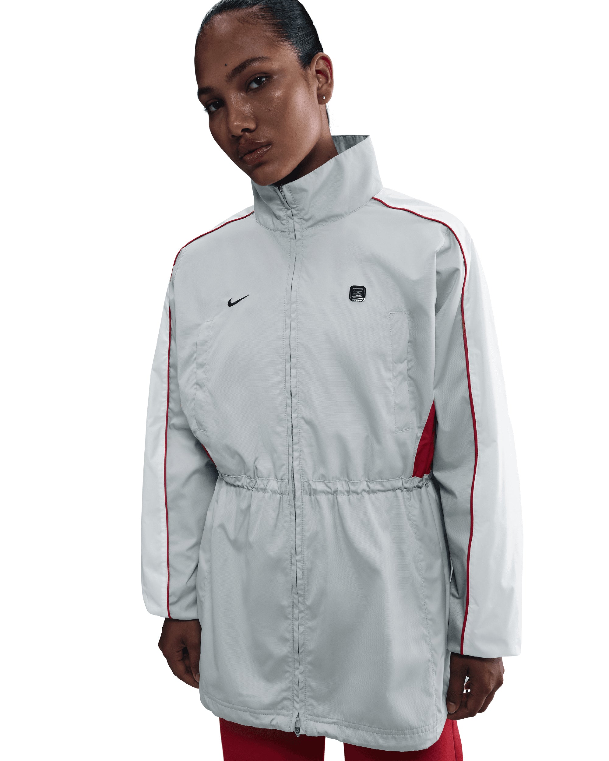Jackets Coats Nike Sportswear Shox Woven Relaxed Women's Light Jacket - IH0259-097