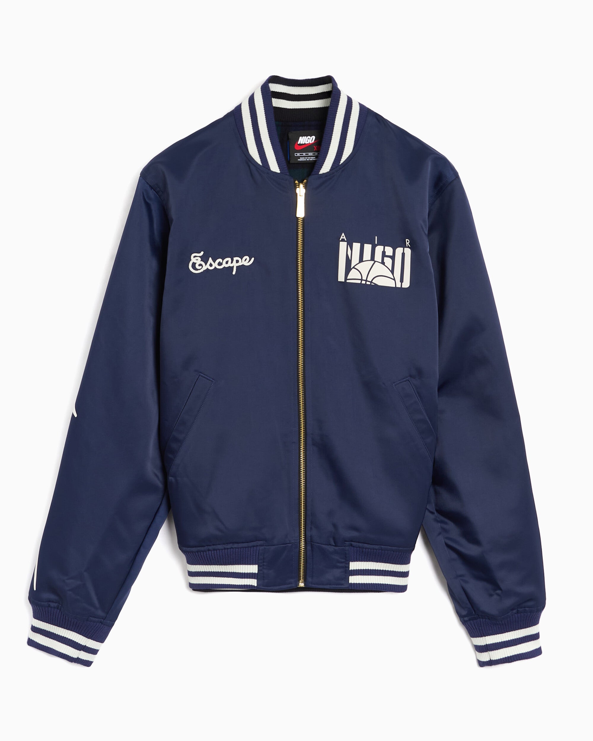 Jackets Coats Nike x Nigo "College Pack" Relaxed Men's Varsity Jacket - HQ7525-410