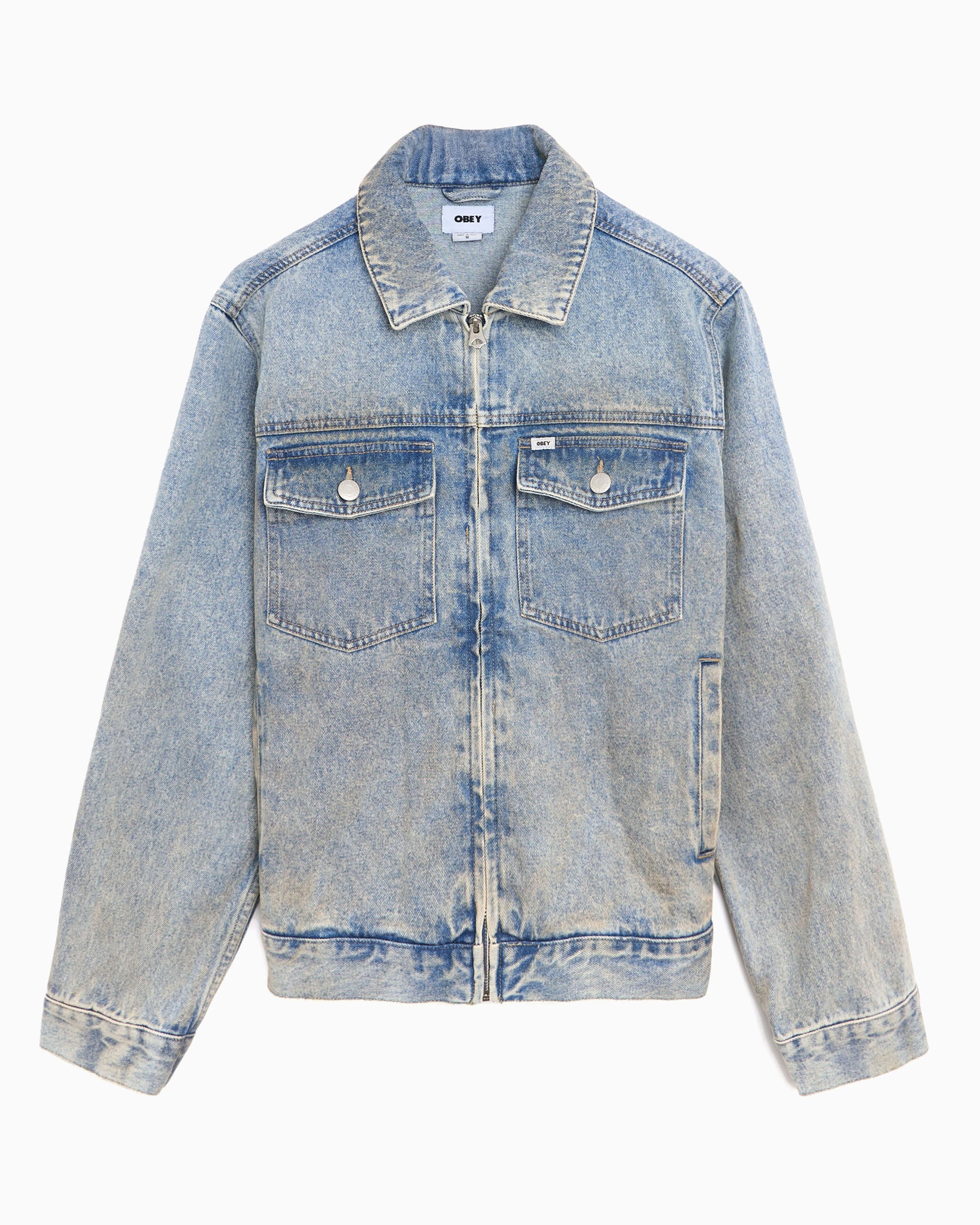 OBEY Clothing Base Trucker Men's Denim Jacket