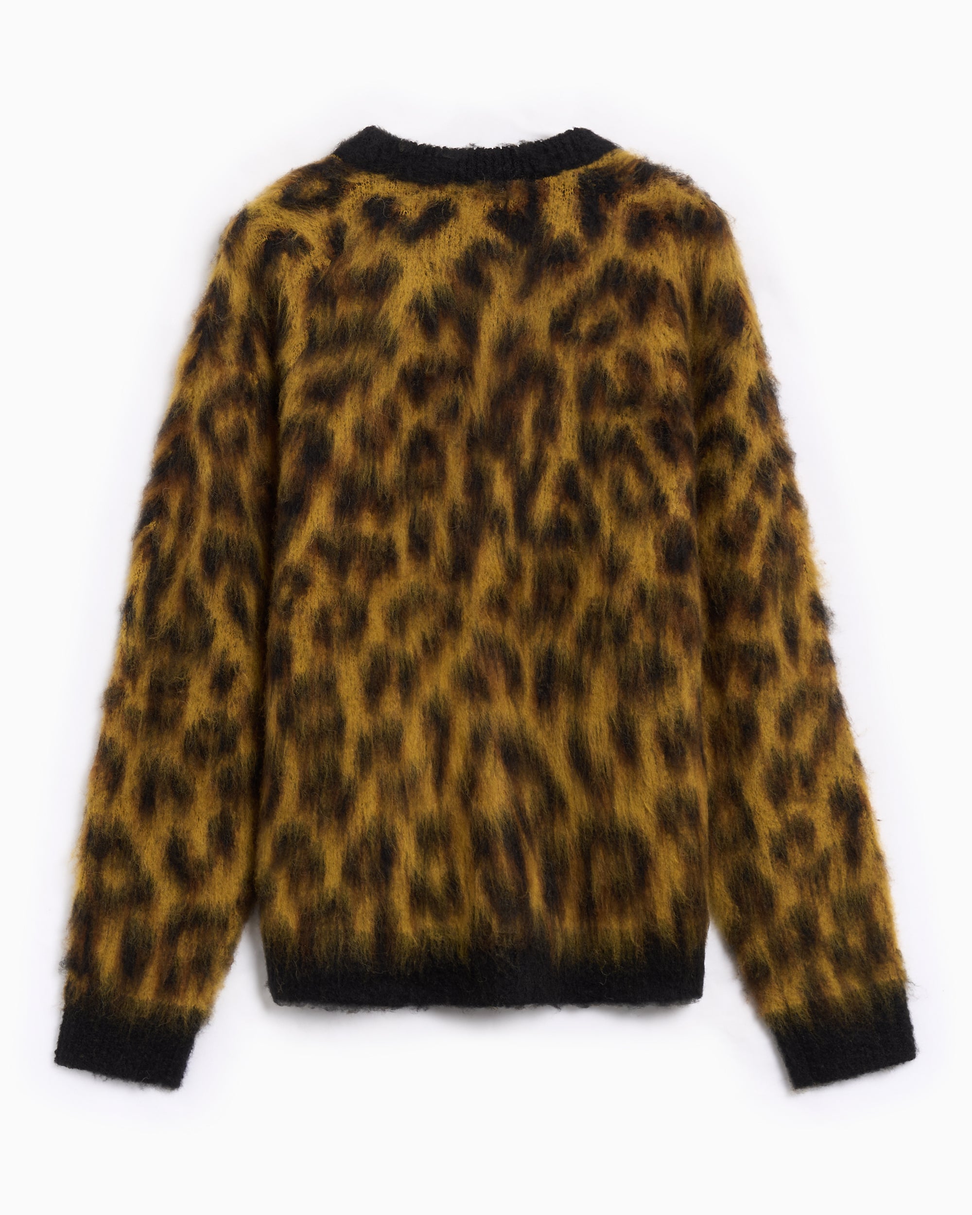 Jackets Coats OBEY Clothing Patron Leopard Men's Cardigan - 151010025-LEO
