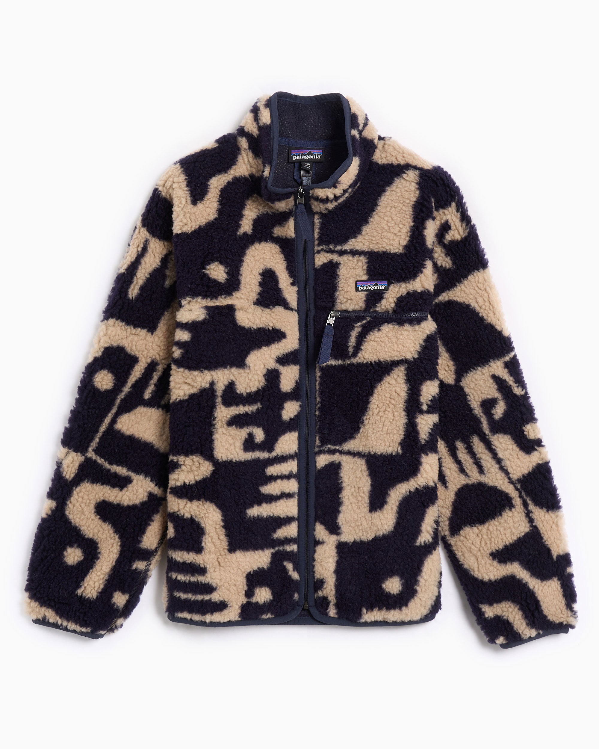Patagonia Natural Blend Retro Graphic Men's Fleece Jacket