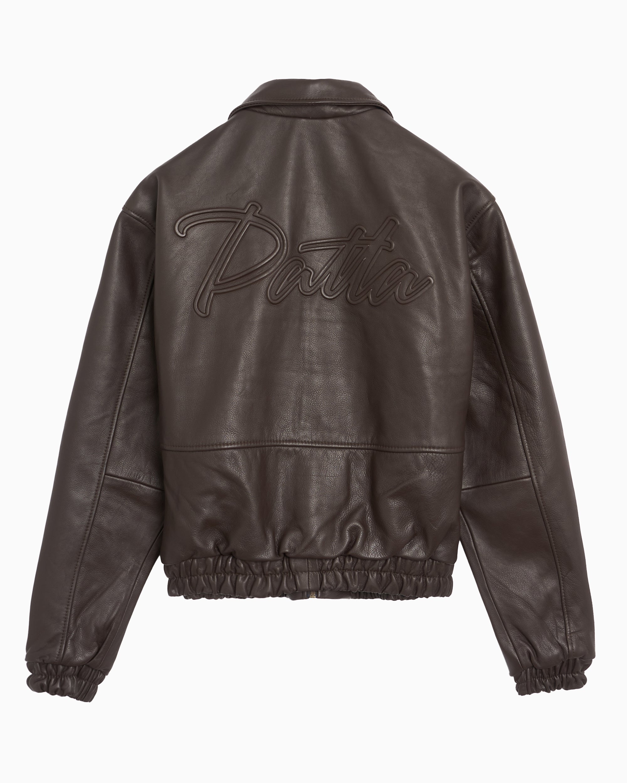 Jackets Coats Patta Leather Logo Relaxed Men's Bomber - POC-SS26-6000-348-0040-411