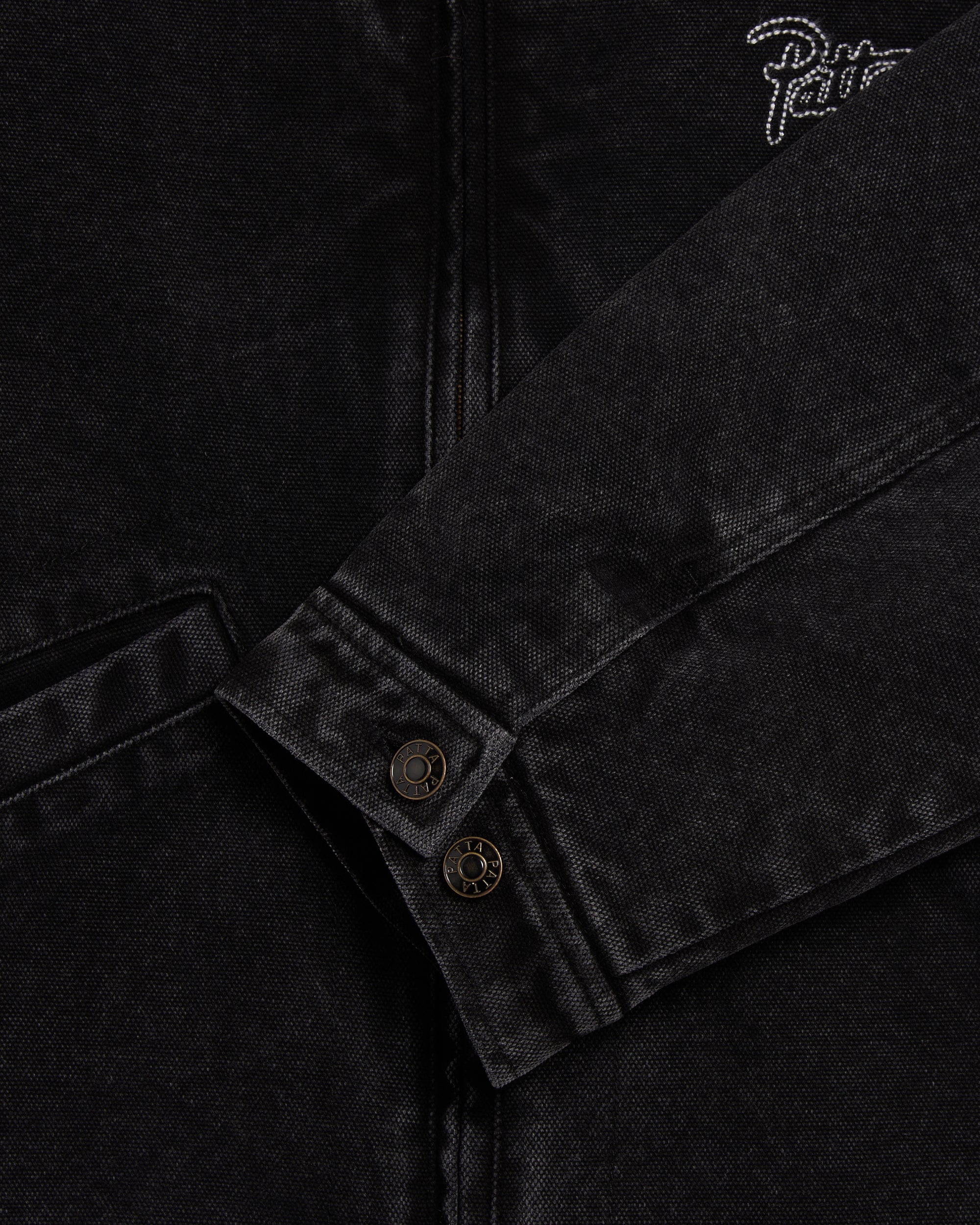 Jackets Coats Patta Washed Graphic Relaxed Men's Denim Jacket - POC-AW25-4000-348-0025-001