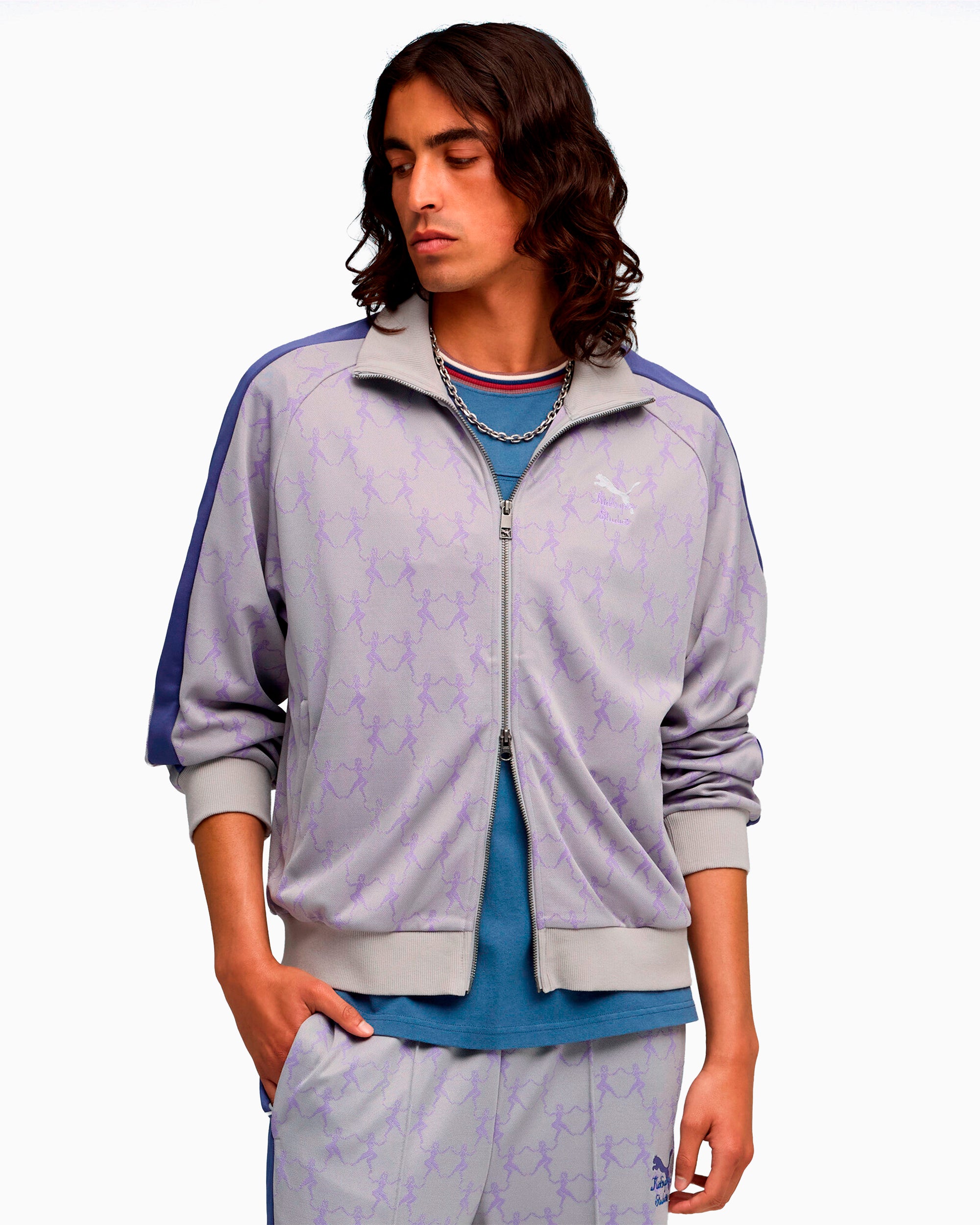Puma x KidSuper T7 Graphic Relaxed Men's Track Jacket
