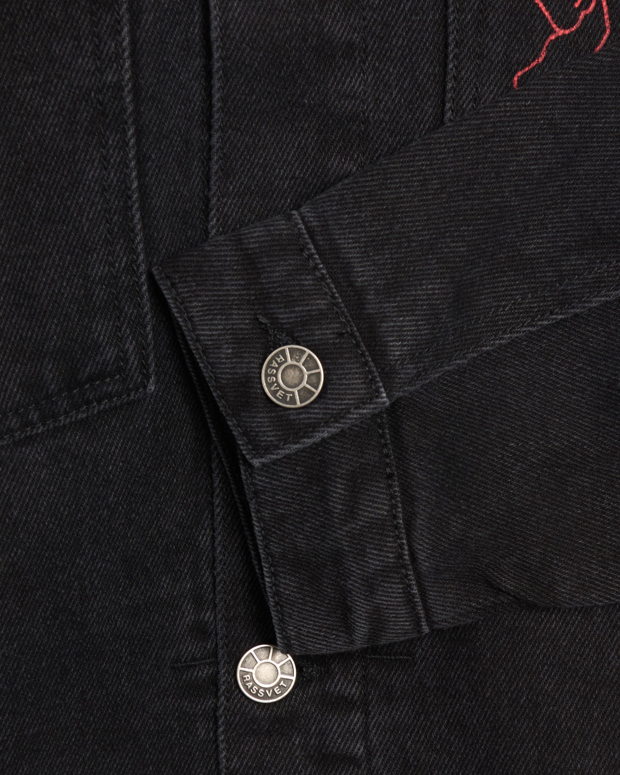 Jackets Coats Rassvet Men's Woven Lined Denim Jacket Men's Denim Jacket - PACC15J001-1
