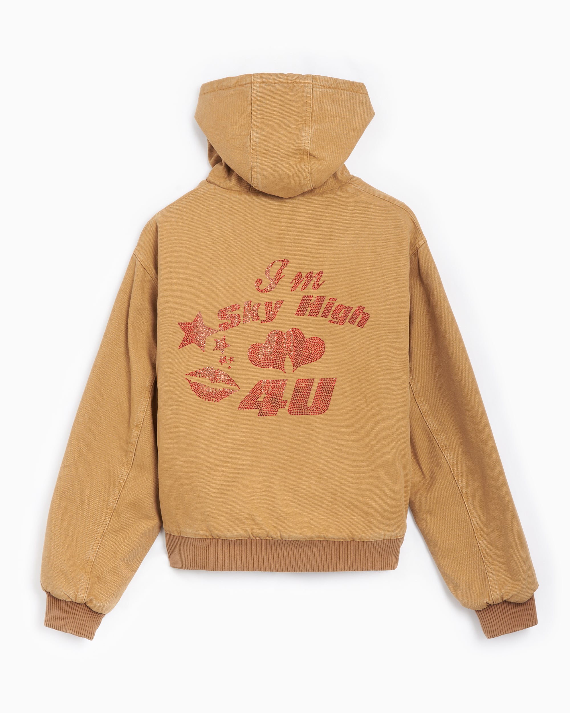 Jackets Coats Sky High Farm Workwear Sh4U Men's Hooded Work Jacket Men's Work Jacket - SHF06J003-1