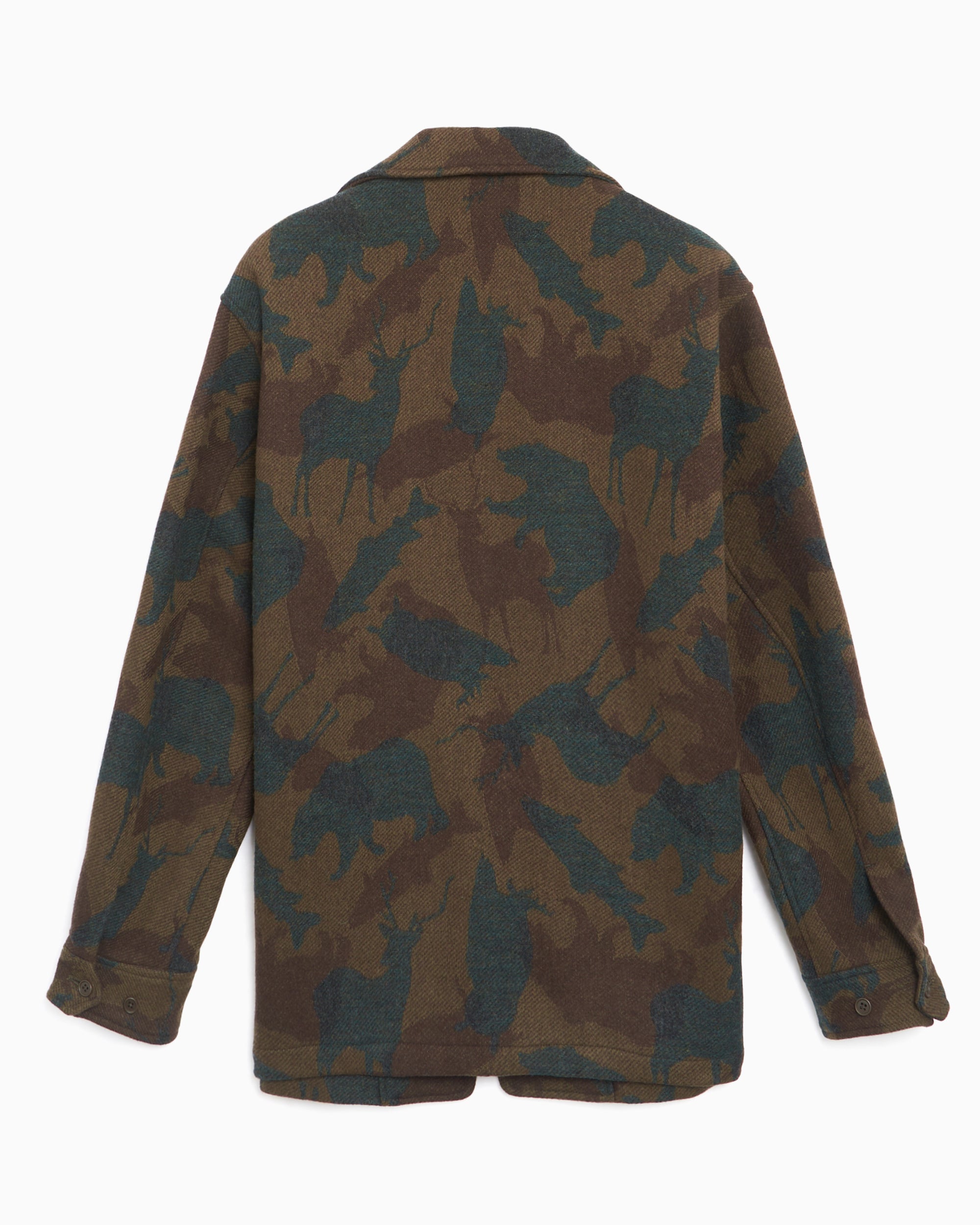 Jackets Coats South2 West8 Pen Men's Jacket Men's Blazer - PU464-Olive-Brown