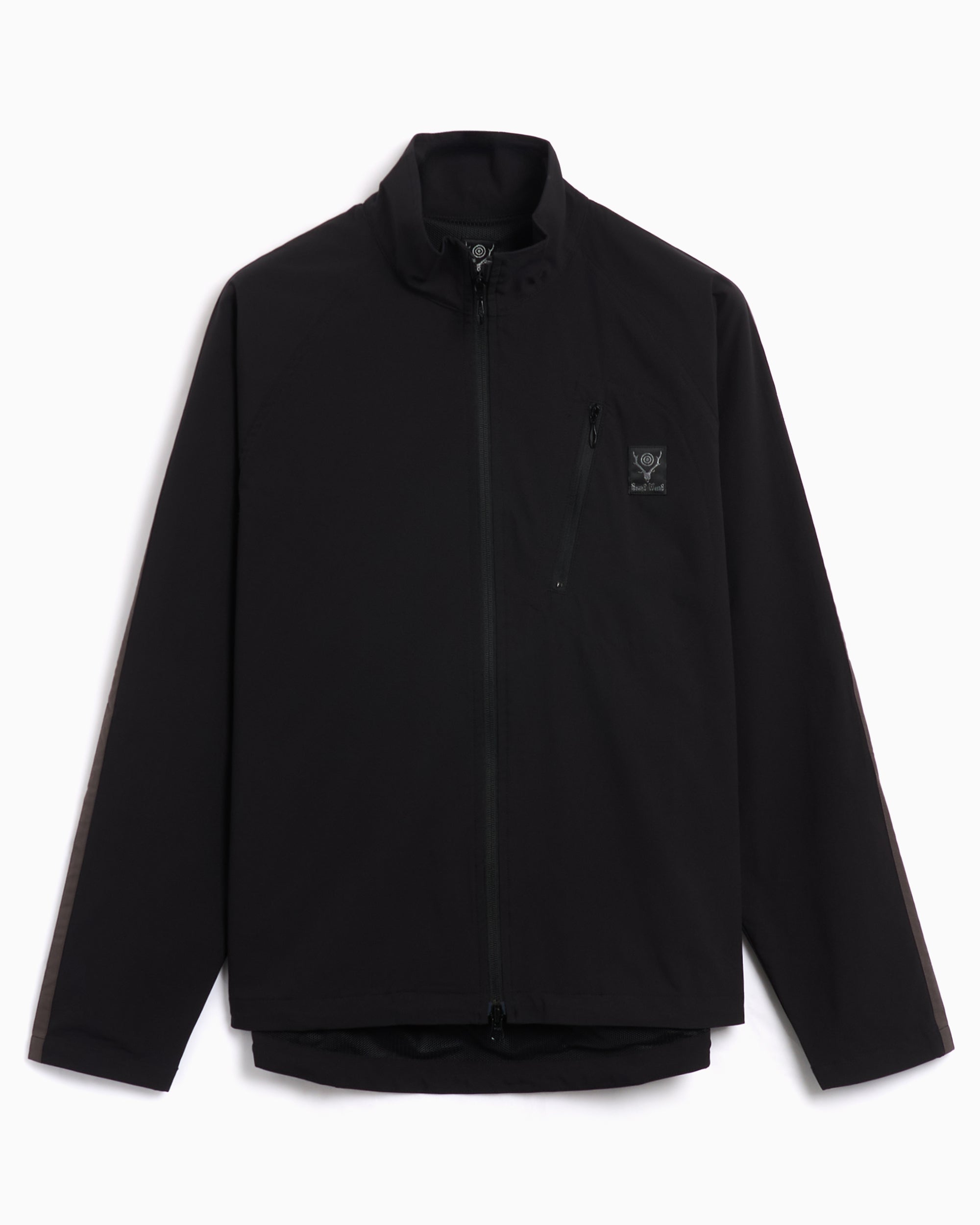 ジャケット・アウター Sou2 West Zipped Coat-Wax Coating South2 West8 S.L. Men's Zipped Trail Jacket Men's Track Jacket