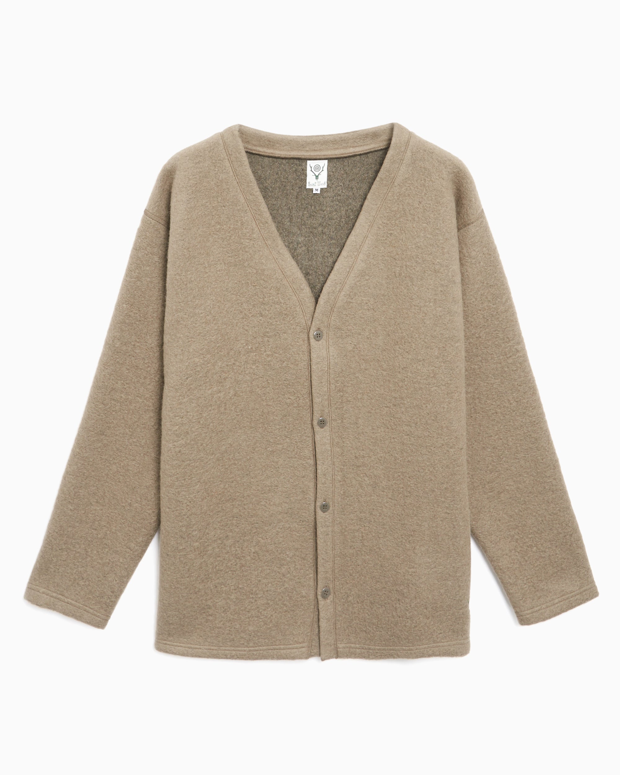 South2 West8 S.S. Men's V Neck Cardigan Men's Cardigan