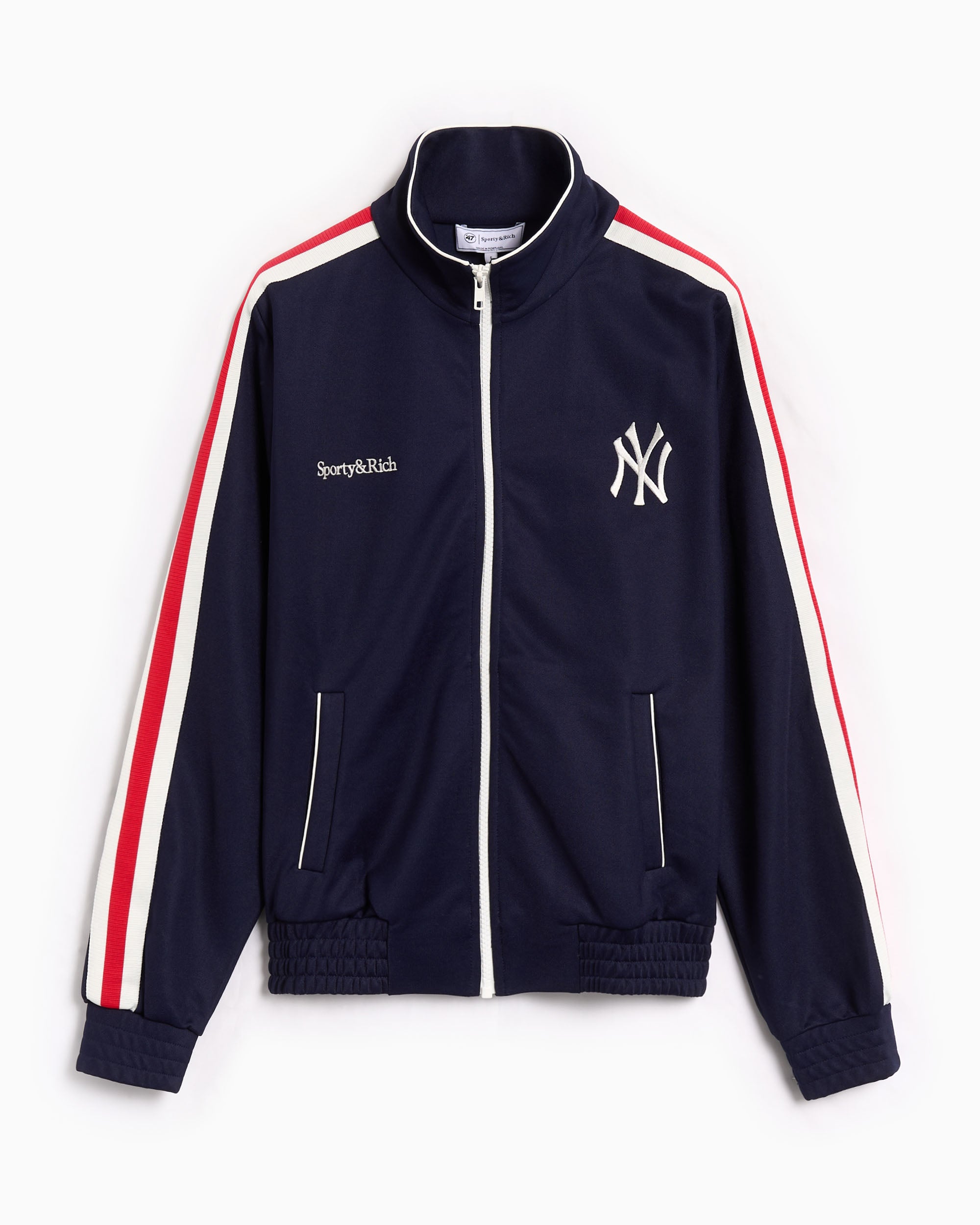 Sporty & Rich x 47 Brand Yankees Serif Women's Track Jacket