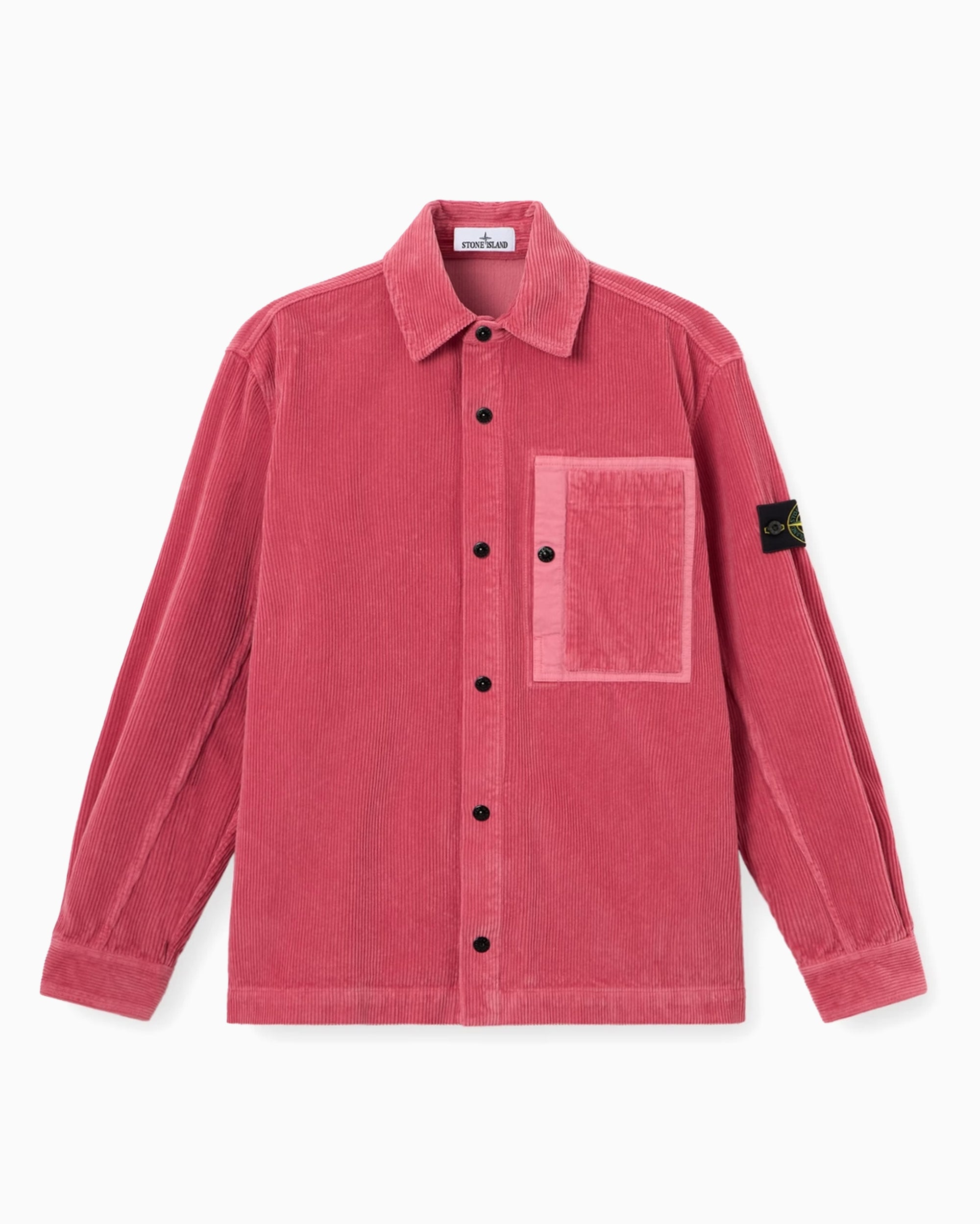 Jackets Coats Stone Island Logo Relaxed Men's Overshirt - L2S151200016-V0089