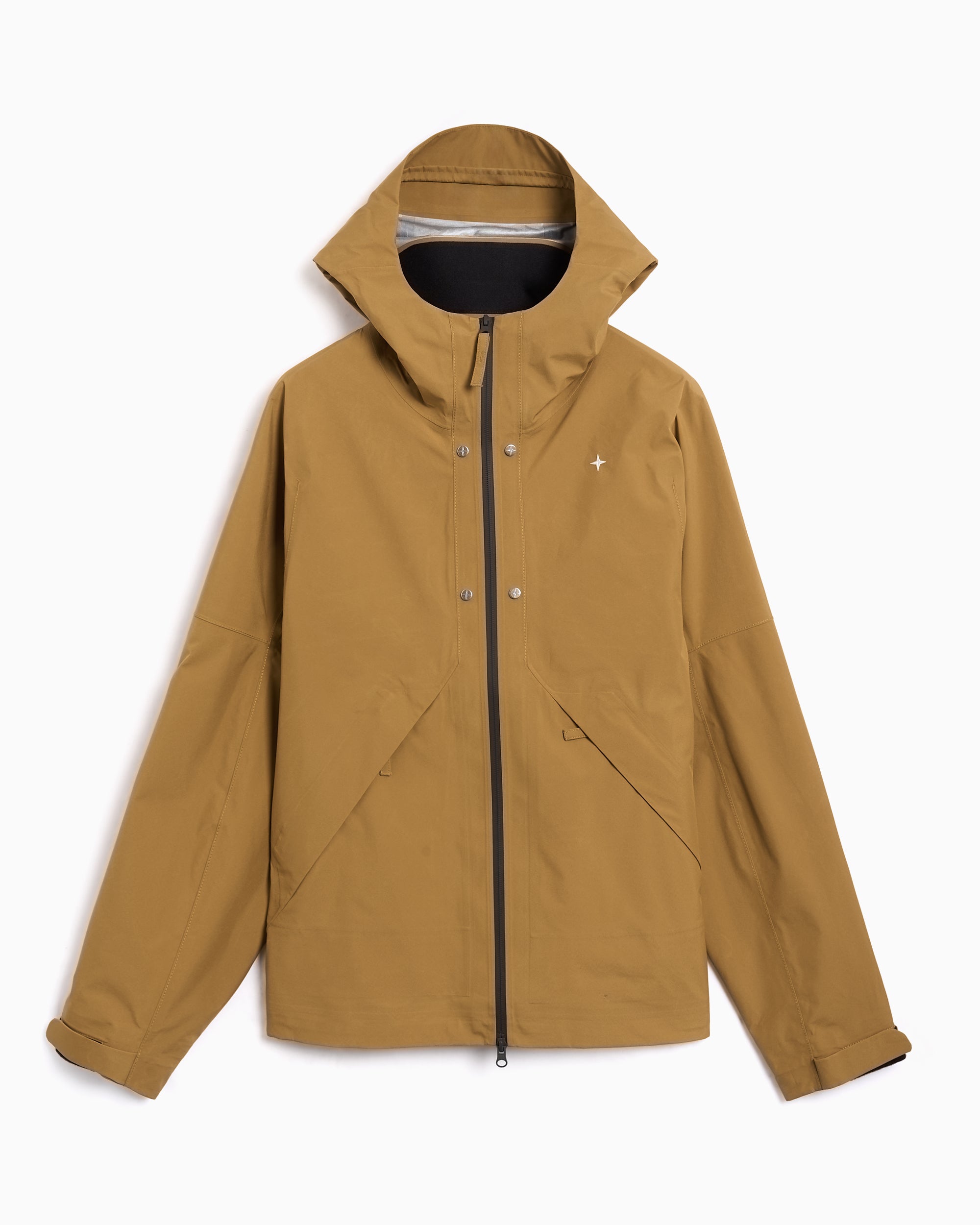 03100-HOX-OLG カンタキルトオーバーダイブラウン - Coverall - Cloth Oxford Olive Dyed Sulphur 13.5oz ラグ・カーペット