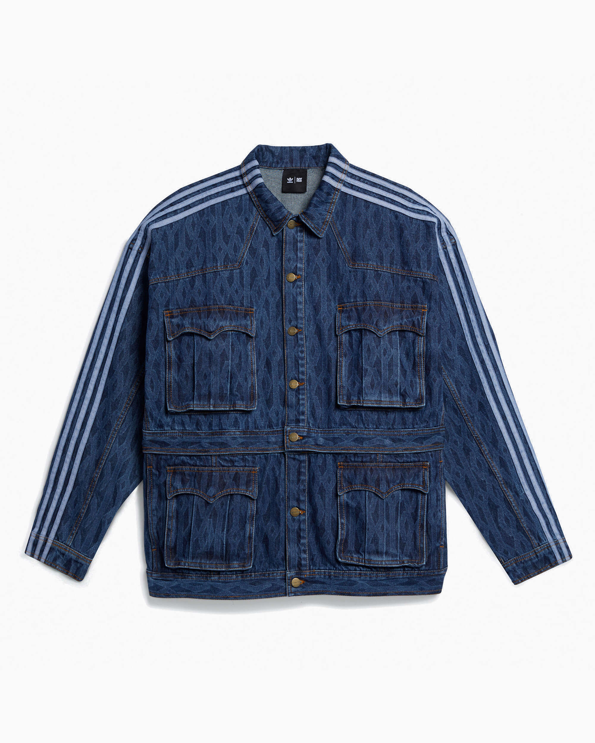 X Ivy Park adidas x Ivy Park Monogram Denim Unisex Track Jacket Unisex