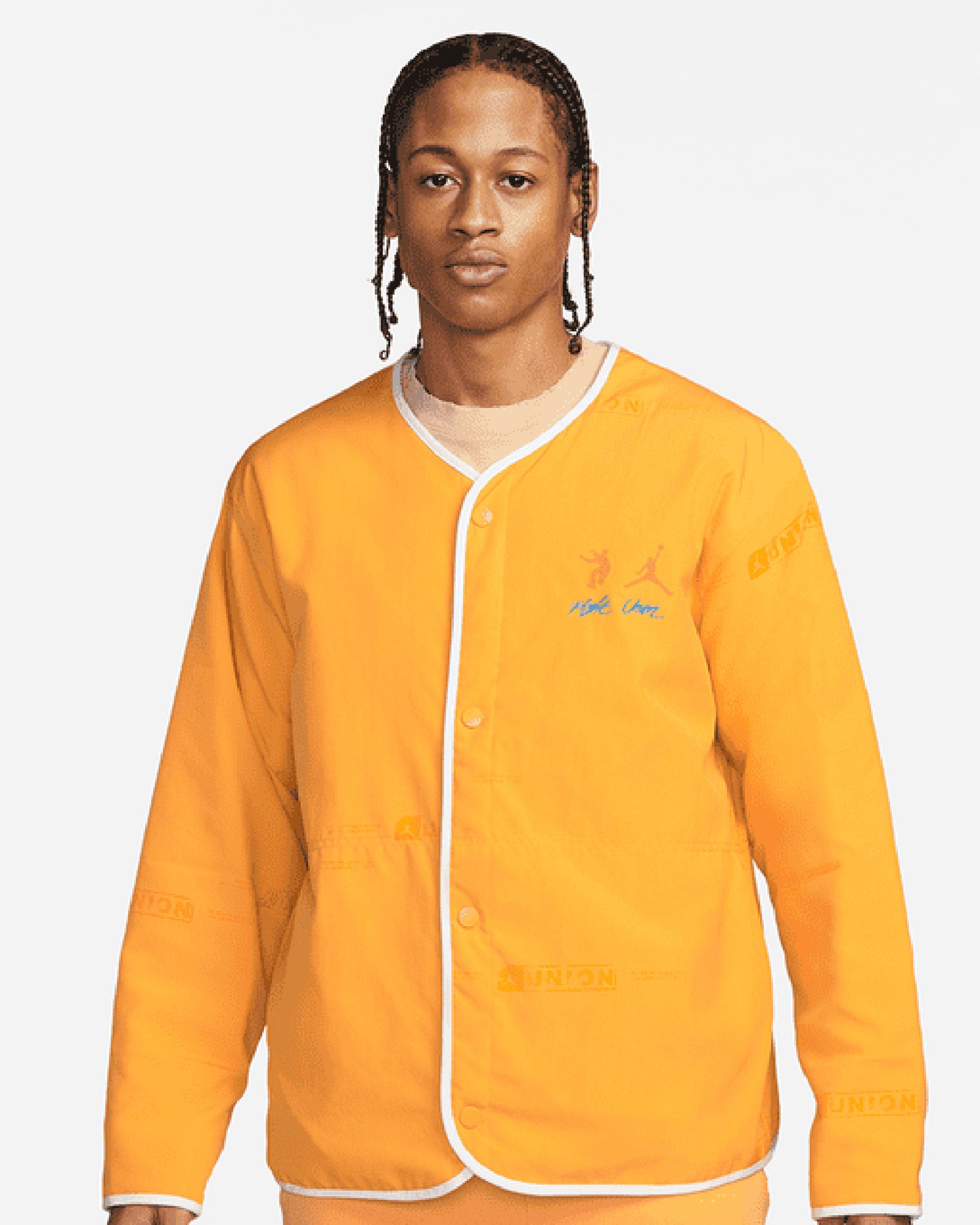 Mens Jackets Jordan X Union Coaches Jacket Jordan Brooklyn Men's Coaches