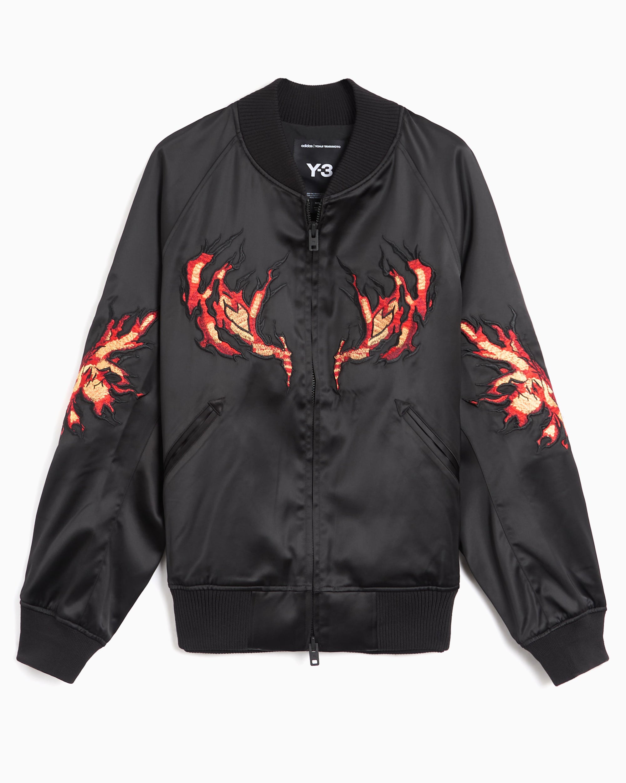 Y-3 Souvenir Embroidered Relaxed Unisex Bomber