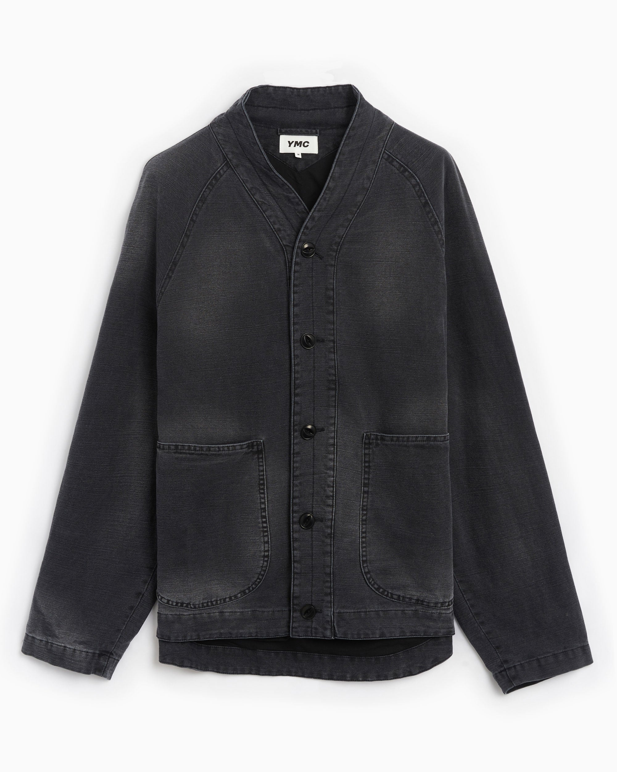 Jackets Coats YMC Erkin Men's Jacket Men's Denim Jacket - P5WAE-BLACK