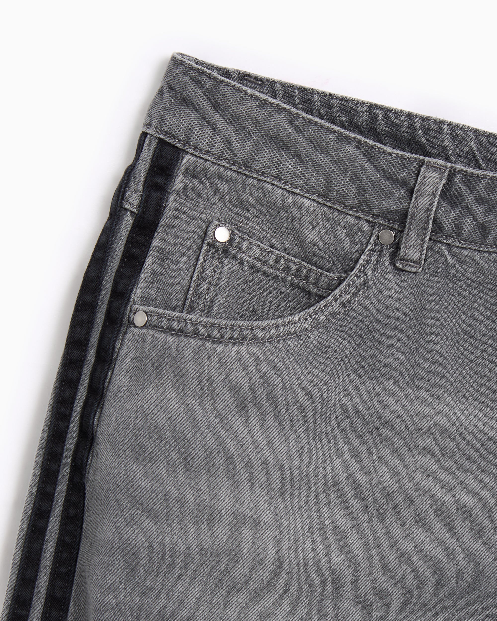 Jeans adidas Originals Denim Relaxed Women's Wide Leg Jeans - JV7455