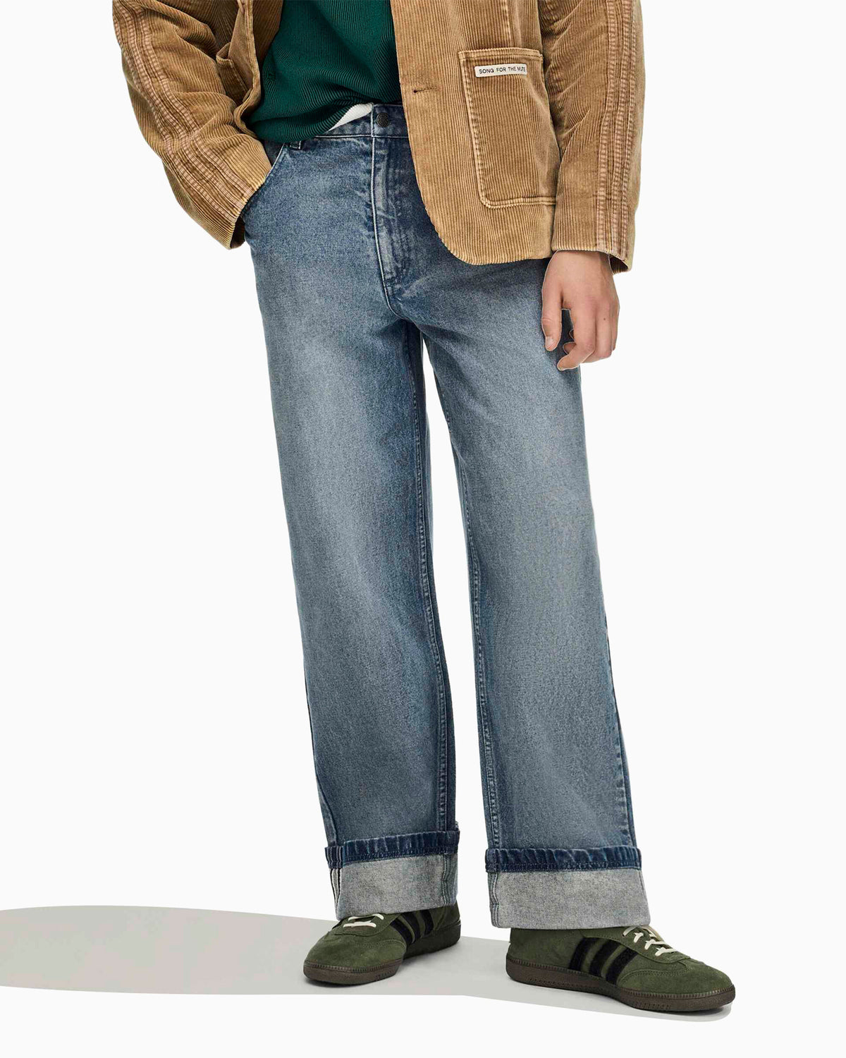 Jeans adidas Originals x Song For The Mute Adi008 Straight Men's Jeans - LD1934