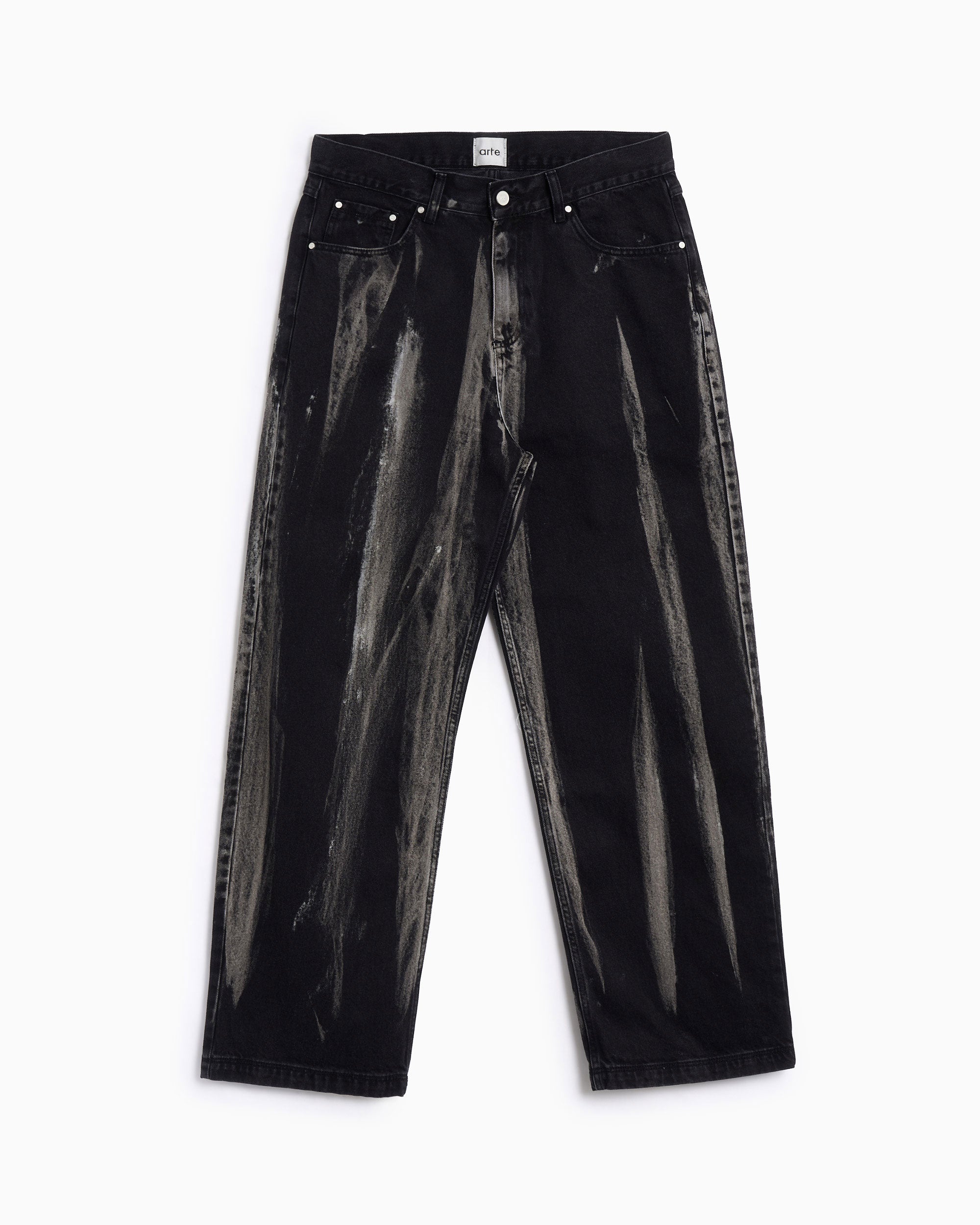 パンツ arte Antwerp denim pants dirty wash Arte Antwerp Washed Men's Jeans