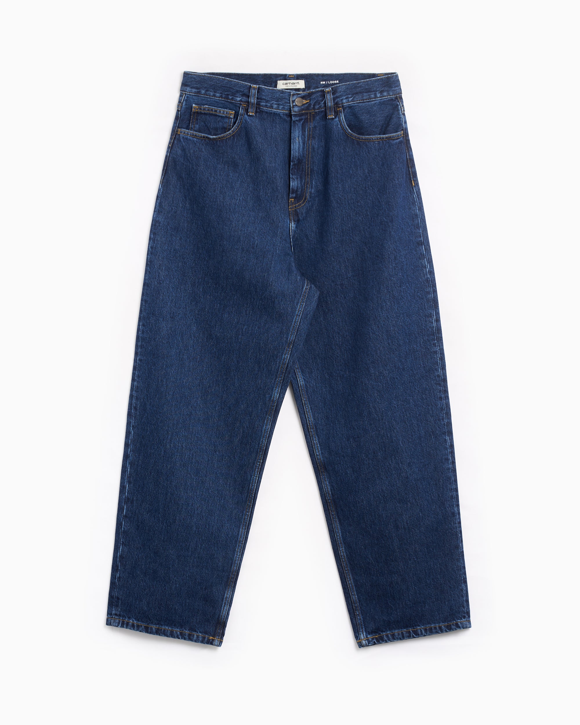 Jeans Carhartt WIP Brandon Women's Pants Relaxed Unisex Jeans - I031918-0106