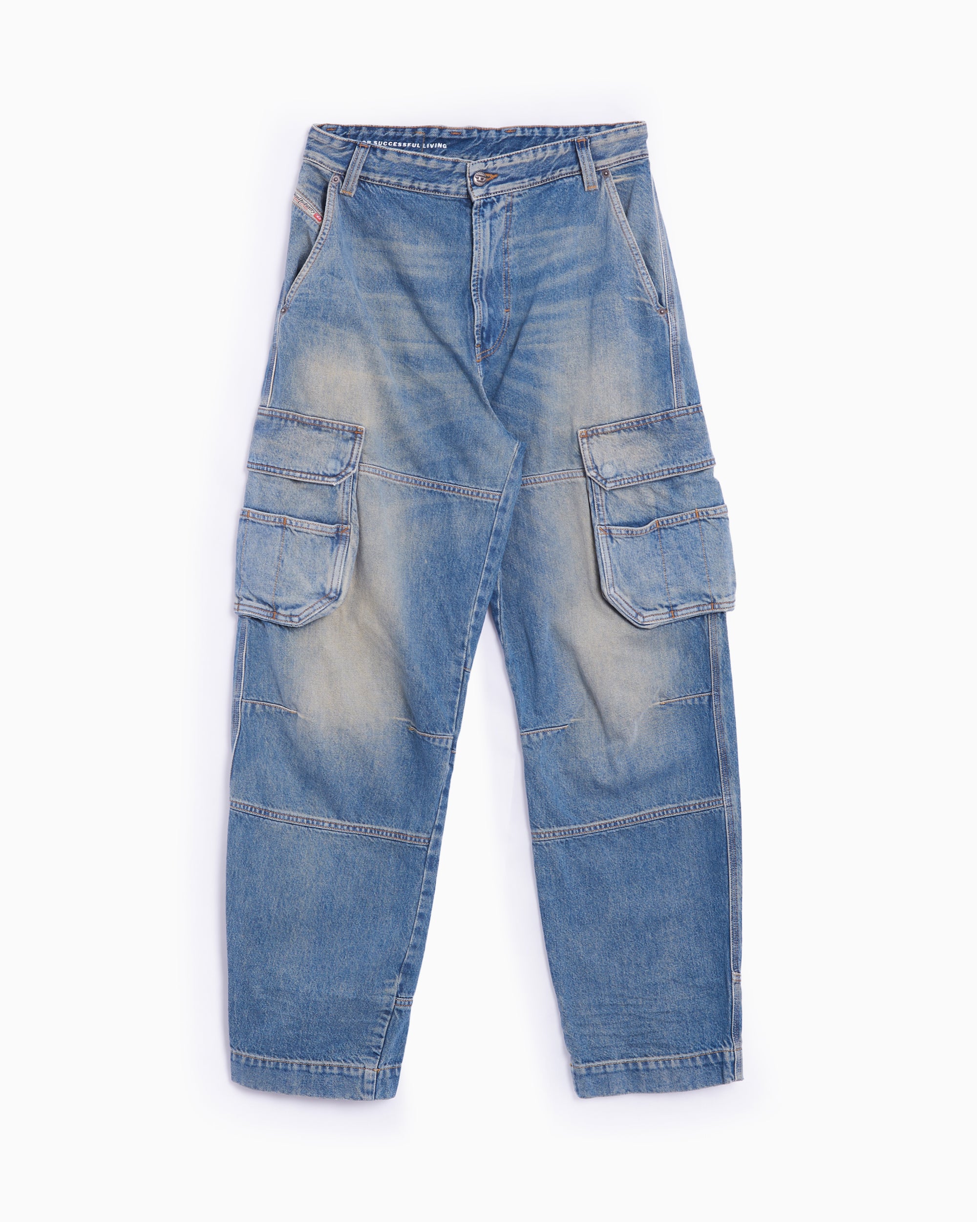 Diesel D-Fish L.32 Women's Cargo Pants Relaxed Women's Cargo Jeans
