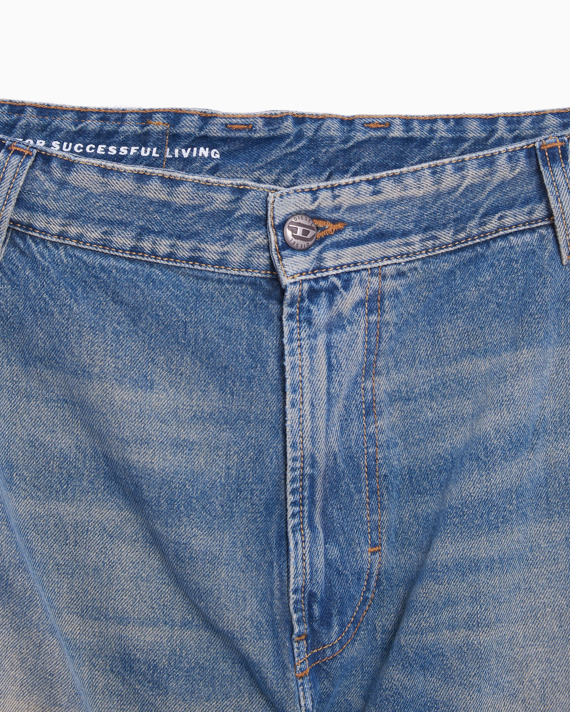 Jeans Diesel D-Fish L.32 Women's Cargo Pants Relaxed Women's Cargo Jeans - A12833-09J83-01