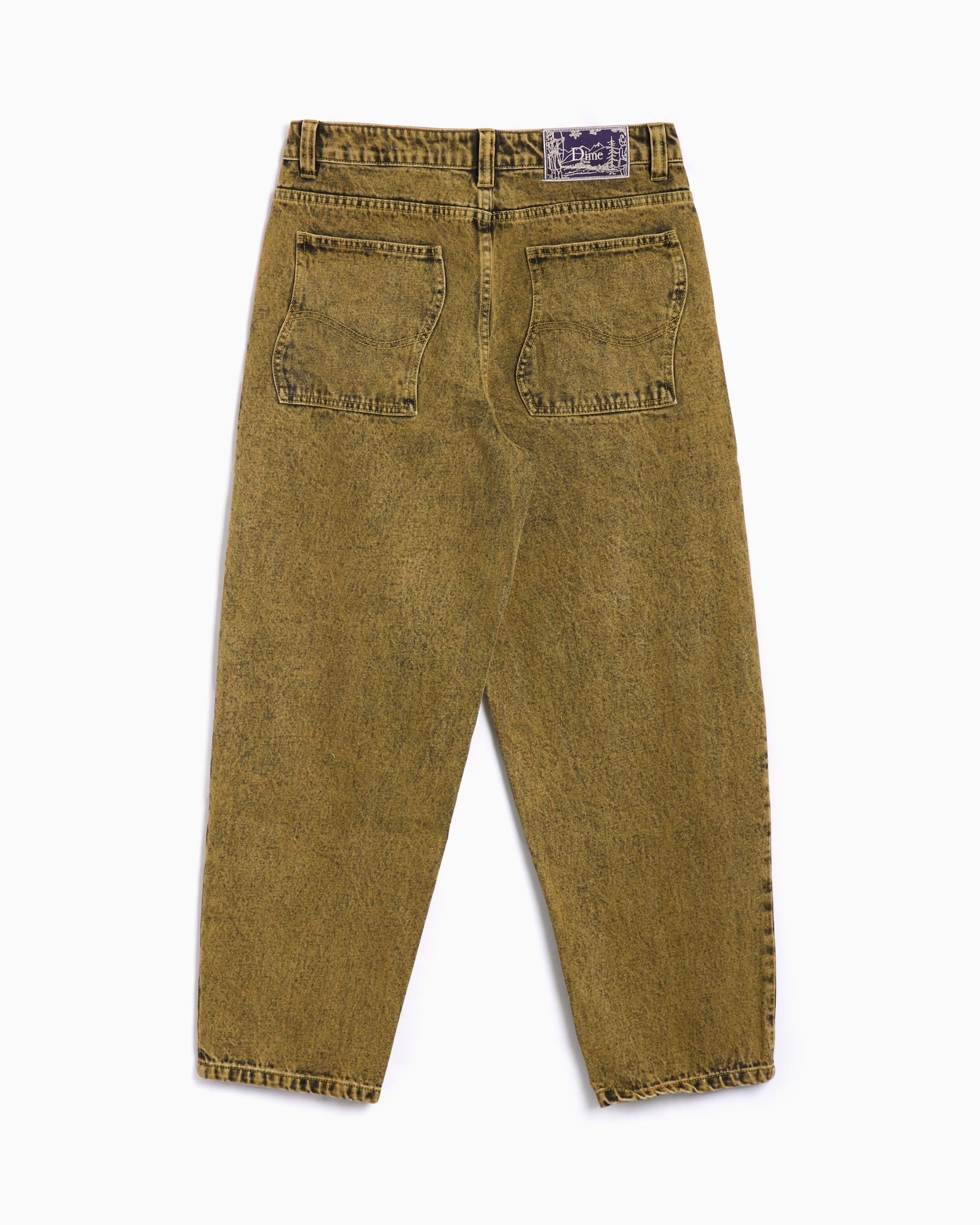 Jeans Dime MTL Classic Men's Baggy Denim Pants Relaxed Men's Jeans - DIMEHO2415GLD