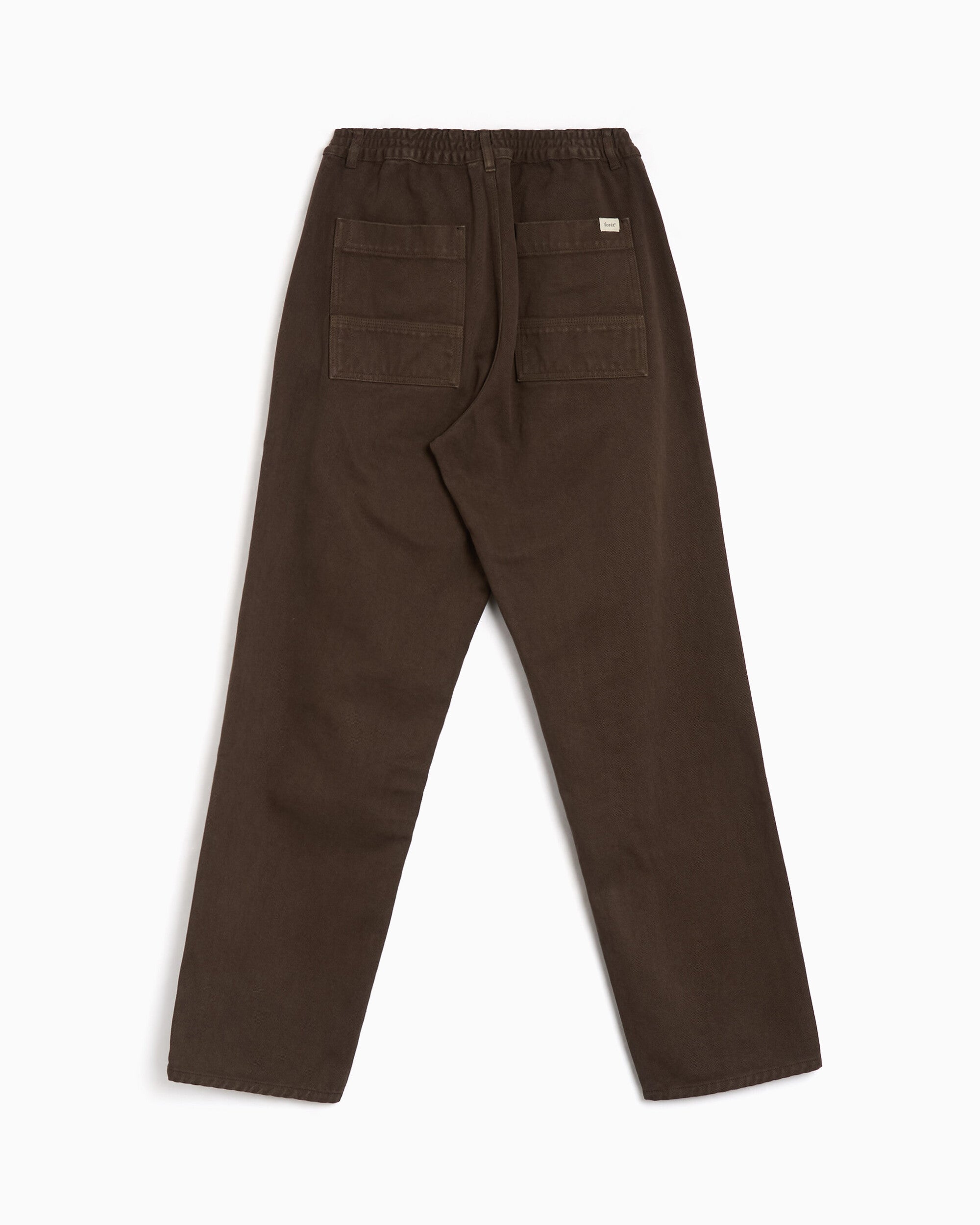 Jeans forét Clay Relaxed Men's Chino Jeans - F1453-BROWNDENIM