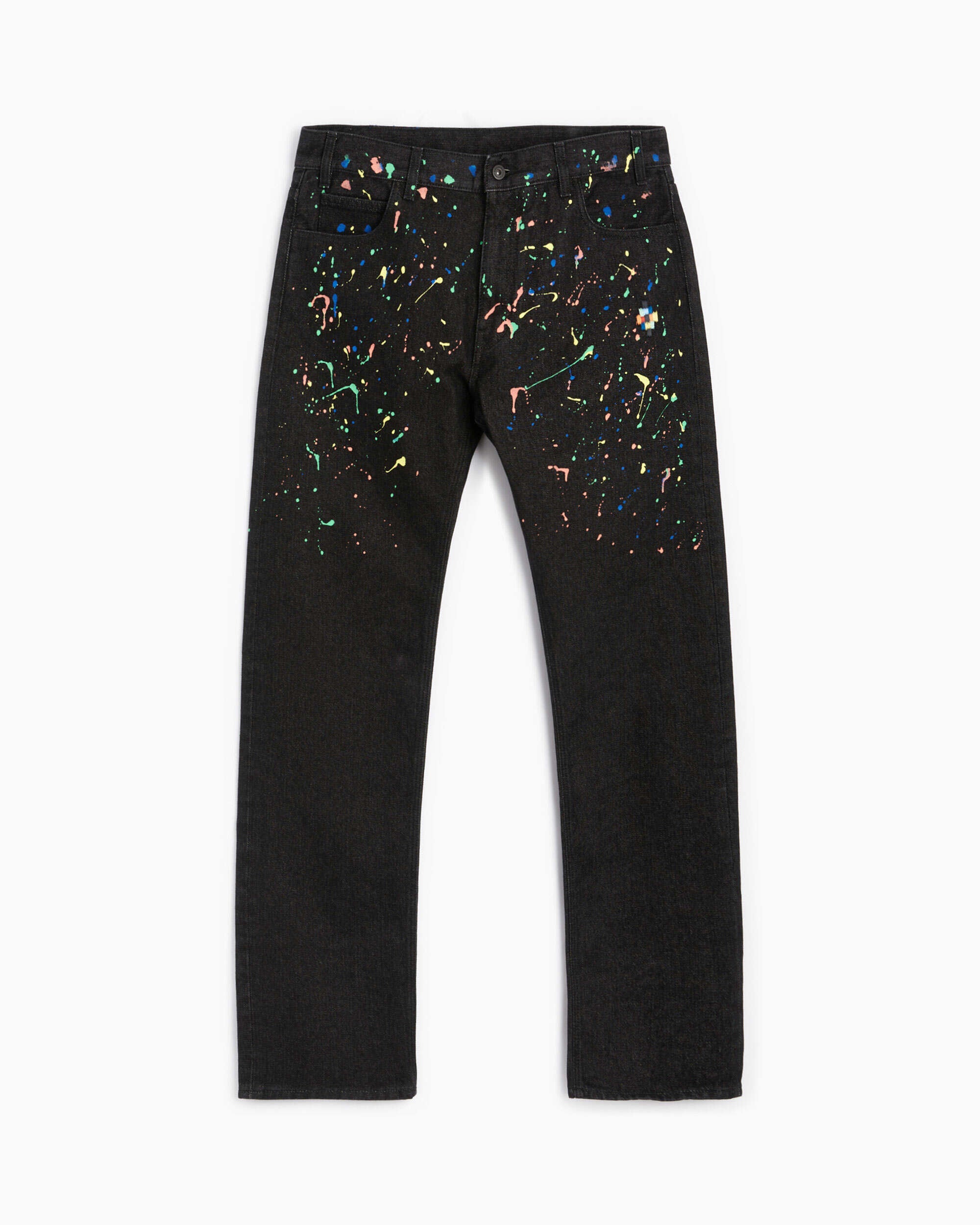 Marcelo burlon Patagonia 1976 pants 三代目 Marcelo Burlon County Of Milan Spot Stone Men's Denim Straight Leg Pan