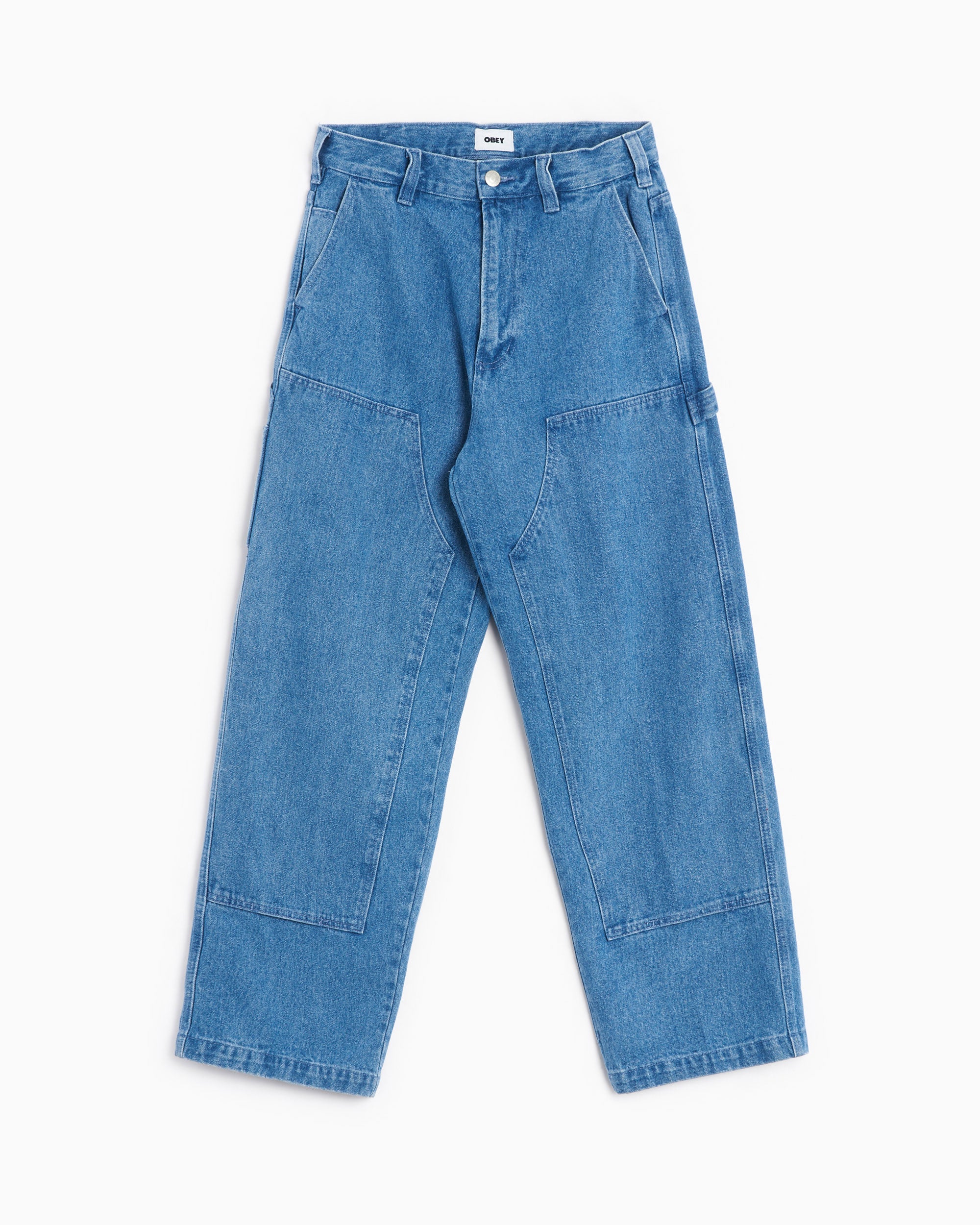 新品  ORIGINALS DENIM PANTS 藤井風 W28 OBEY Clothing Bigwig Men's Carpenter Denim Pants Men's Jeans