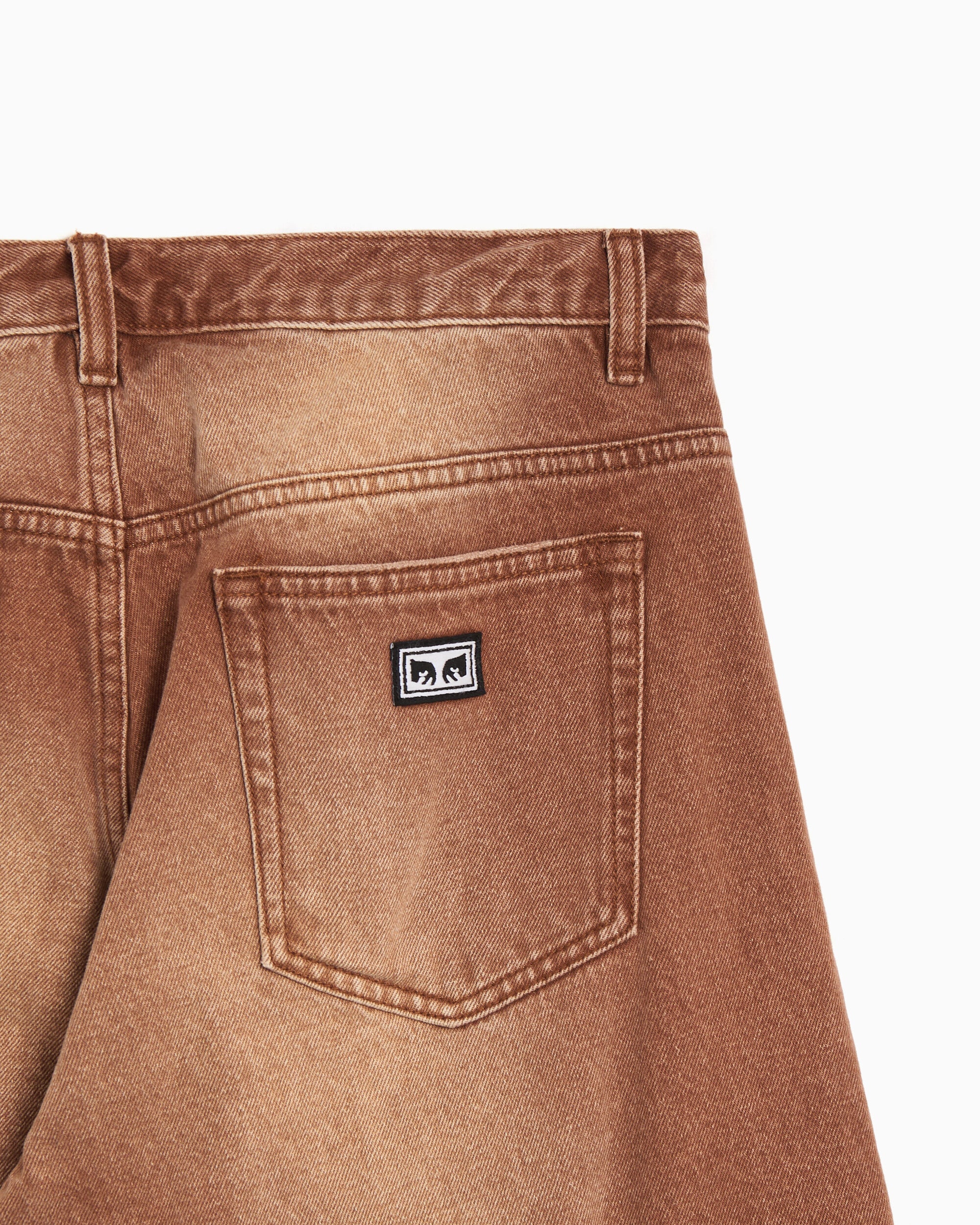 Jeans OBEY Clothing Boxcar Relaxed Men's Jeans - 142010119-ACB