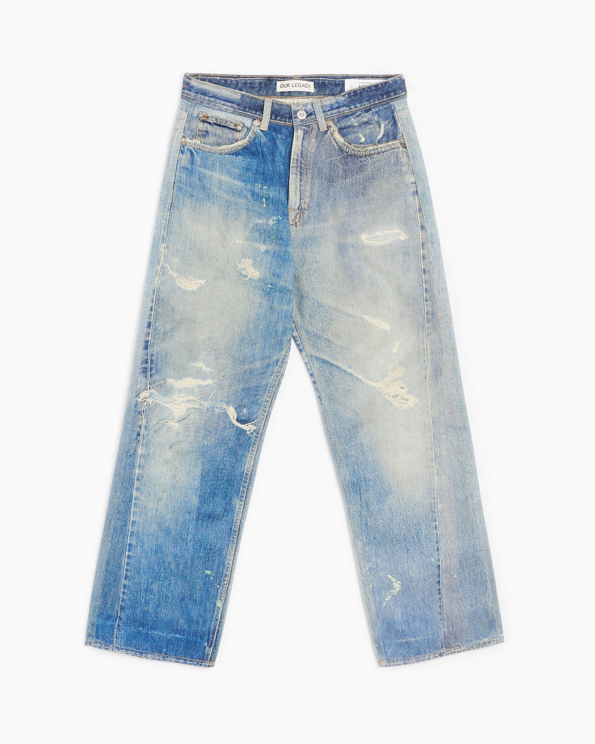 Jeans Our Legacy Third Cut Relaxed Men's Jeans - M4205TDD