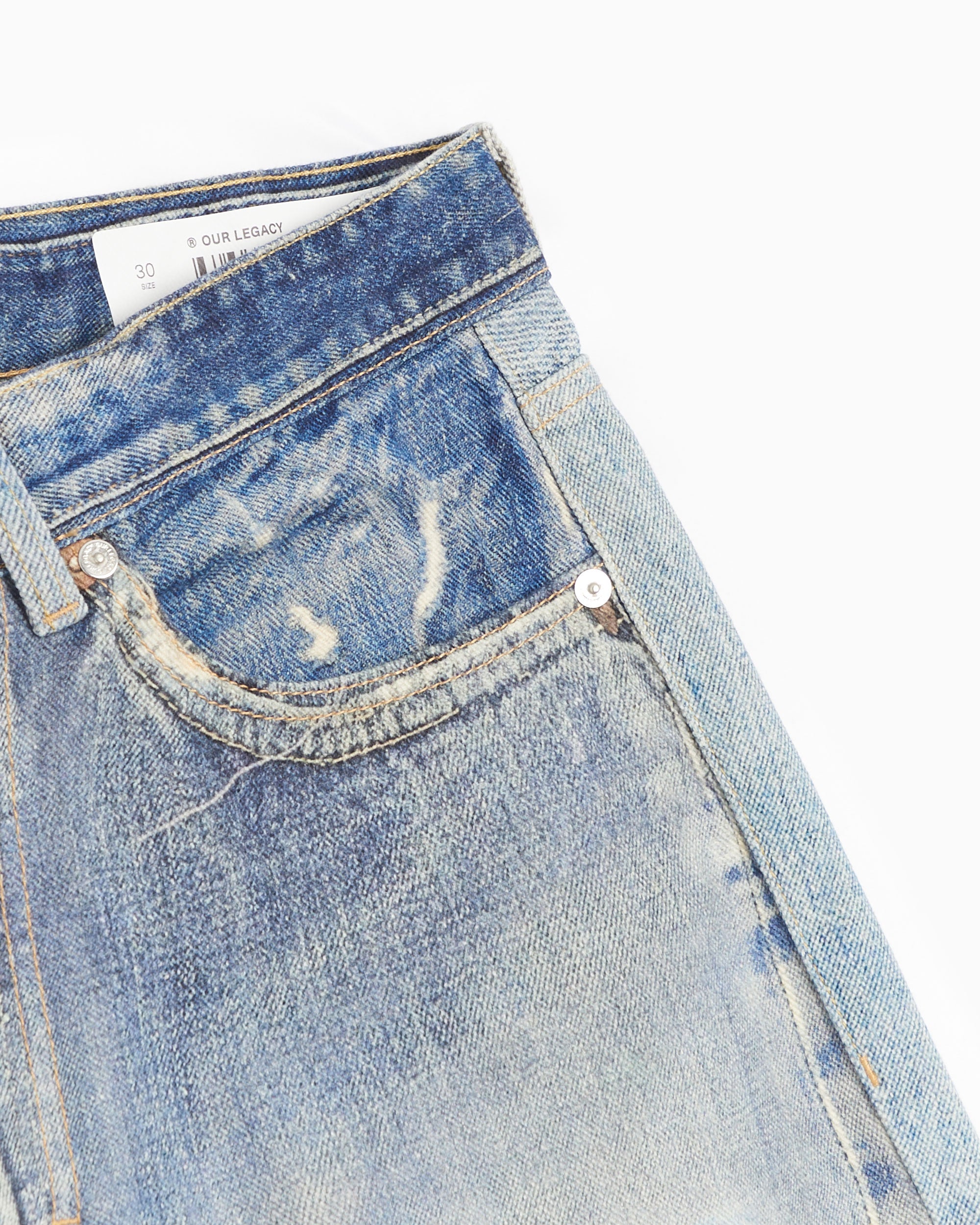 Jeans Our Legacy Third Cut Relaxed Men's Jeans - M4205TDD