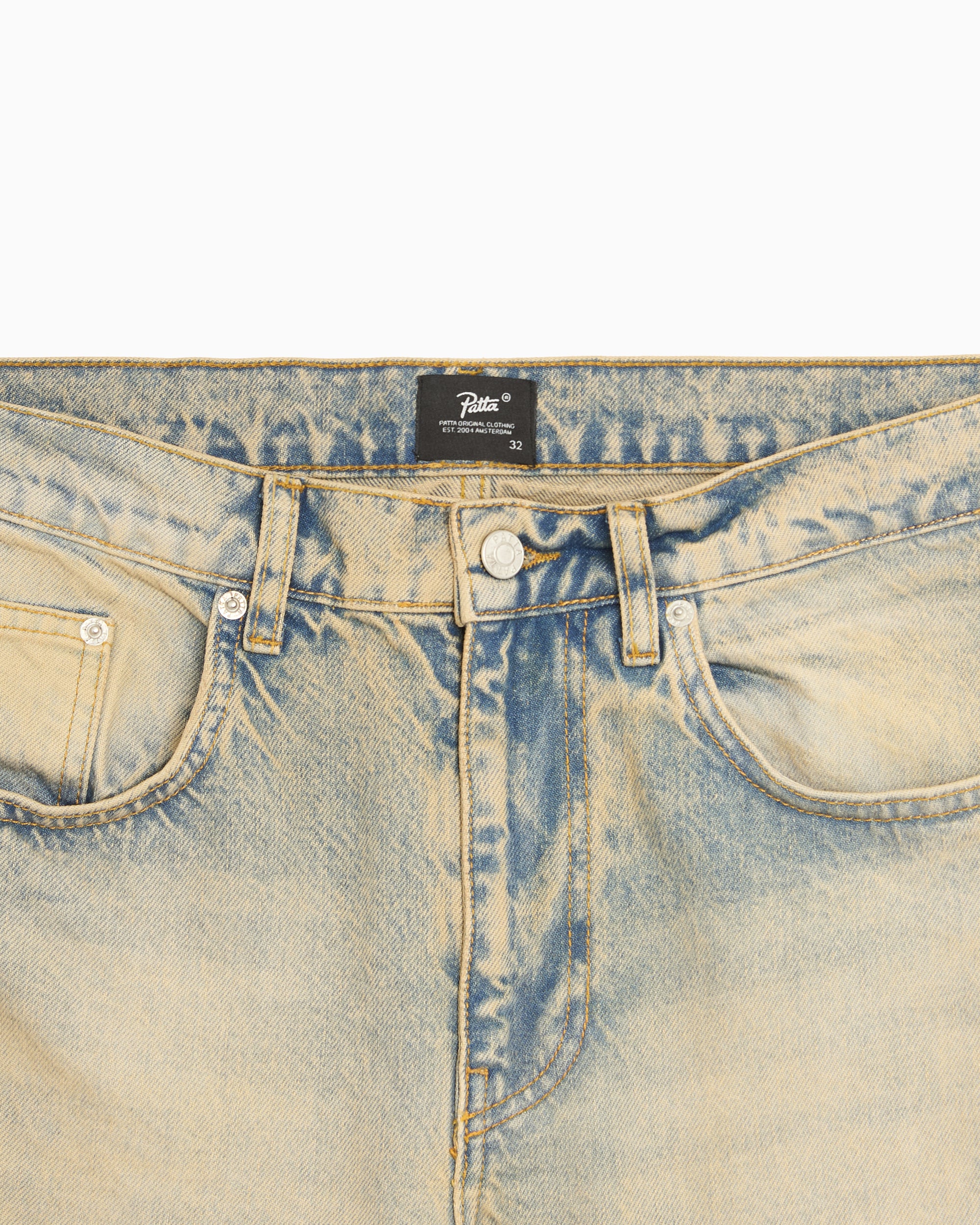 Jeans Patta Dirty Whiskers Men's Baggy Jeans - POC-SS26-4200-337-0014-195