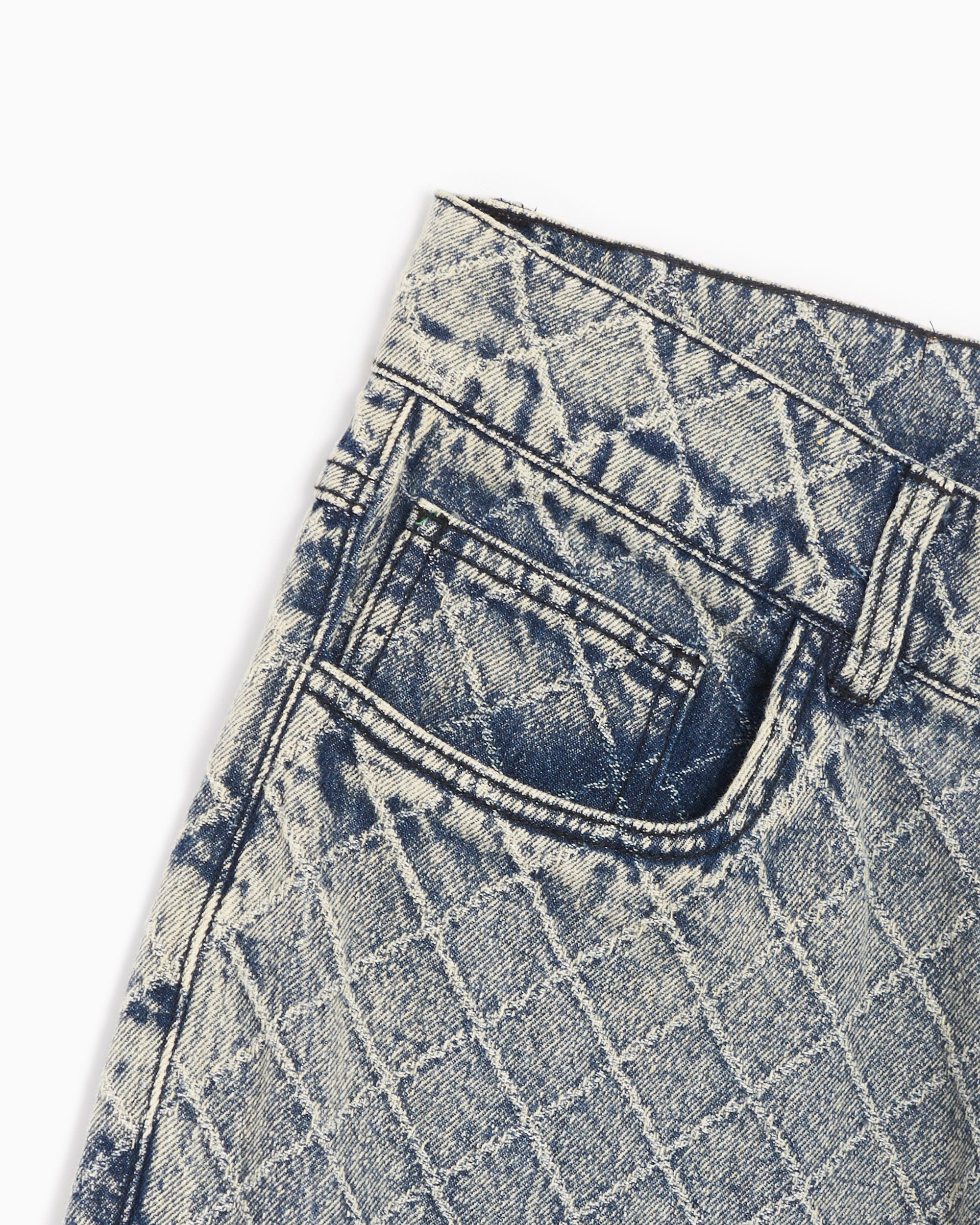 Jeans Pleasures Ingress 5 Pocket Men's Denim Pants Men's Jeans - P23SP036-INDIGO