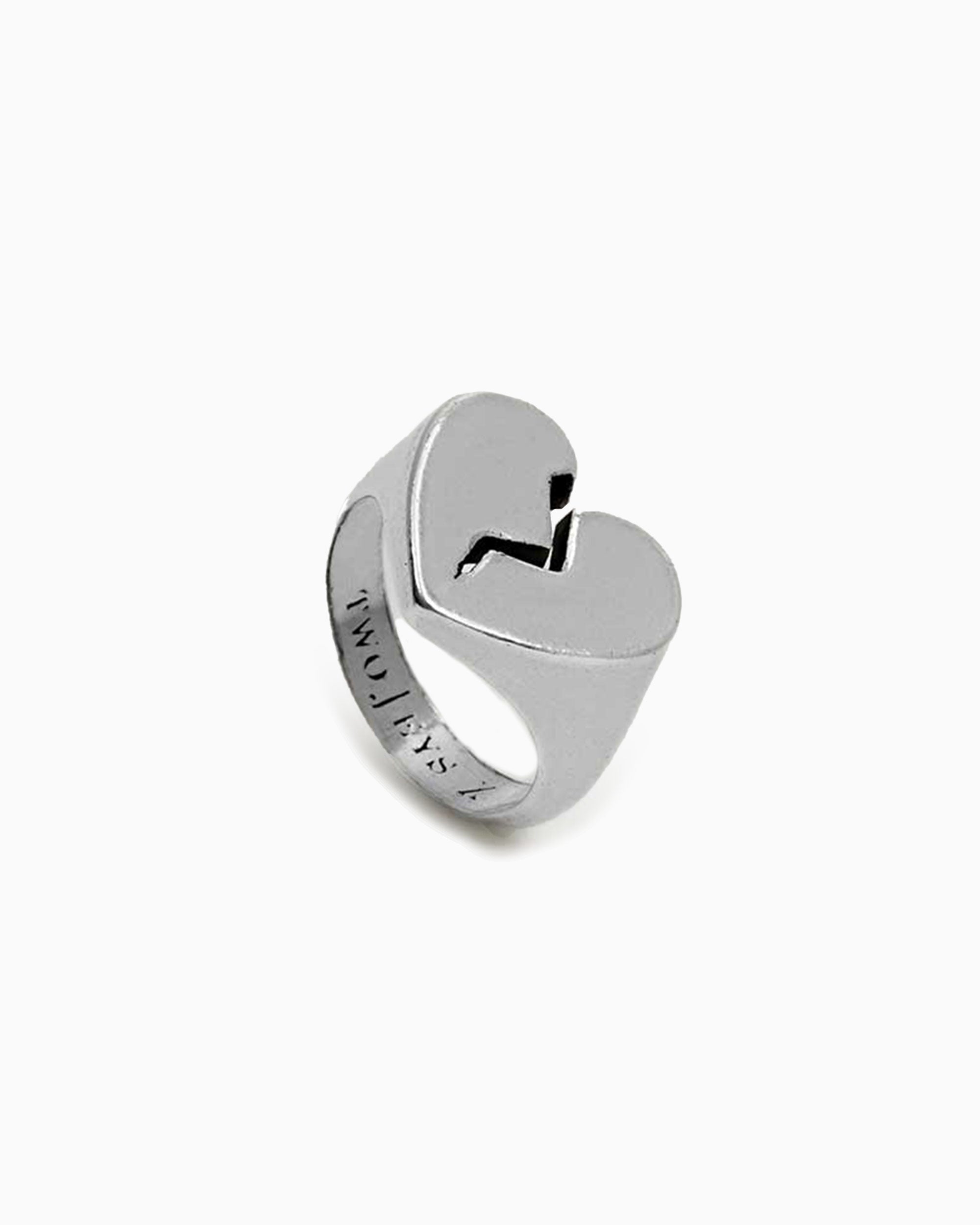Jewelry TwoJeys Broken Heart Unisex Ring - 101301001