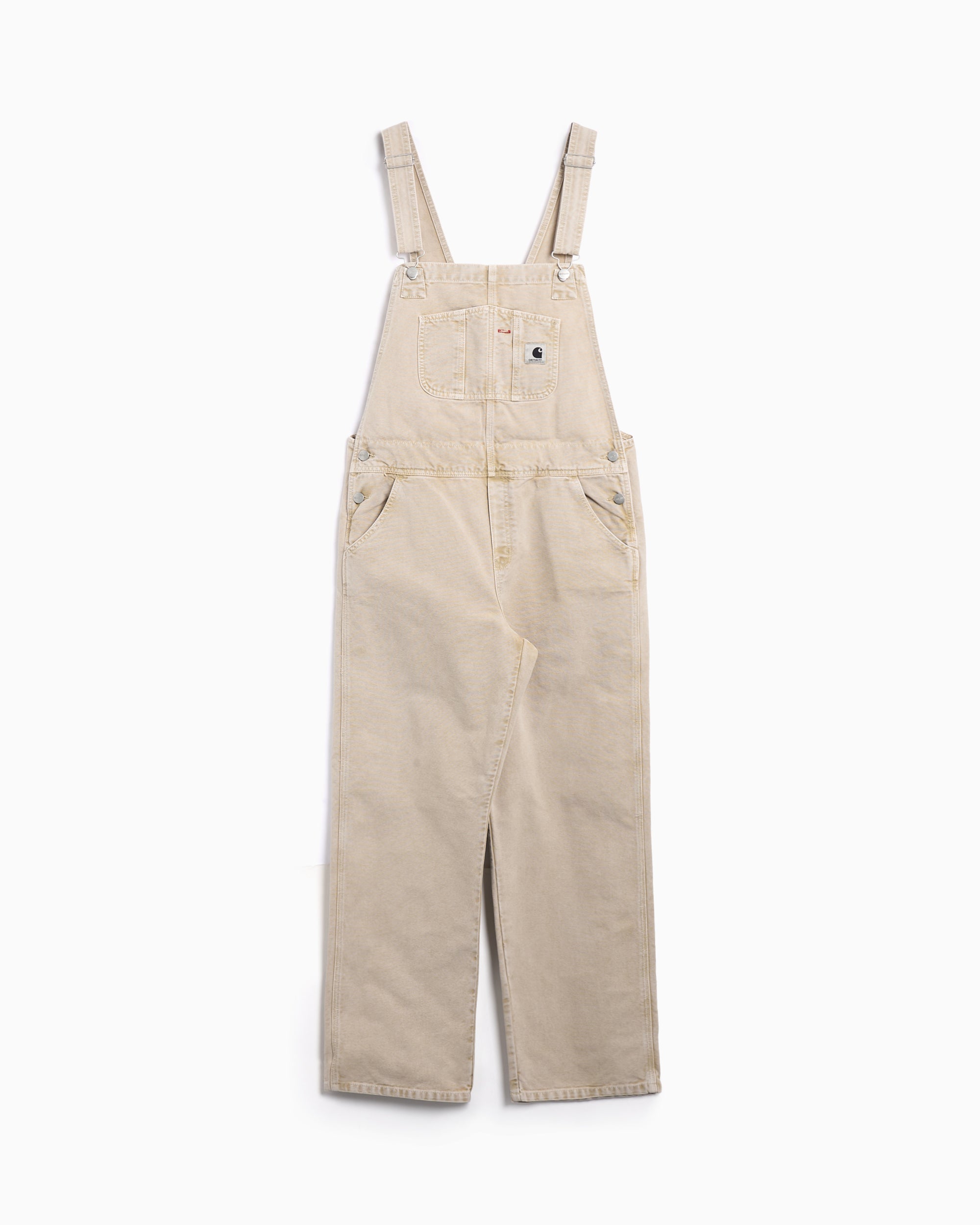 Carhartt ベージュオーバーオール Carhartt WIP Bib Overall Straight Women's Overalls