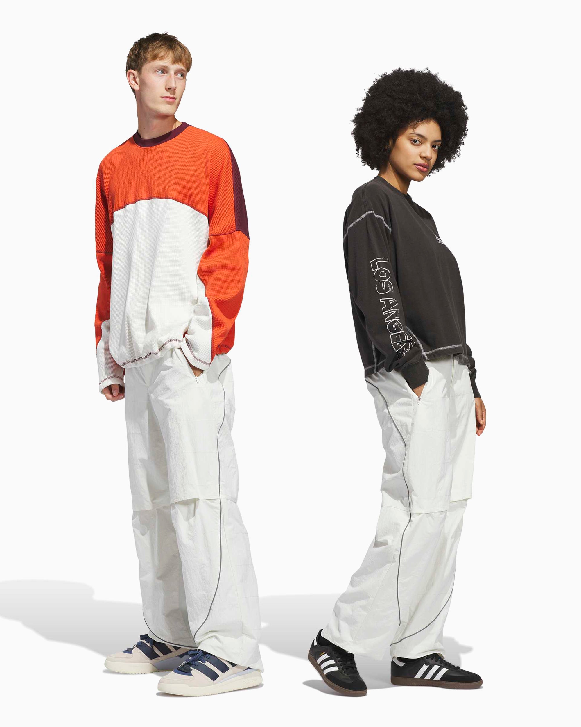 Pants adidas Originals Los Angeles Airdrome Shield Pants Relaxed Unisex Pants - KB7390