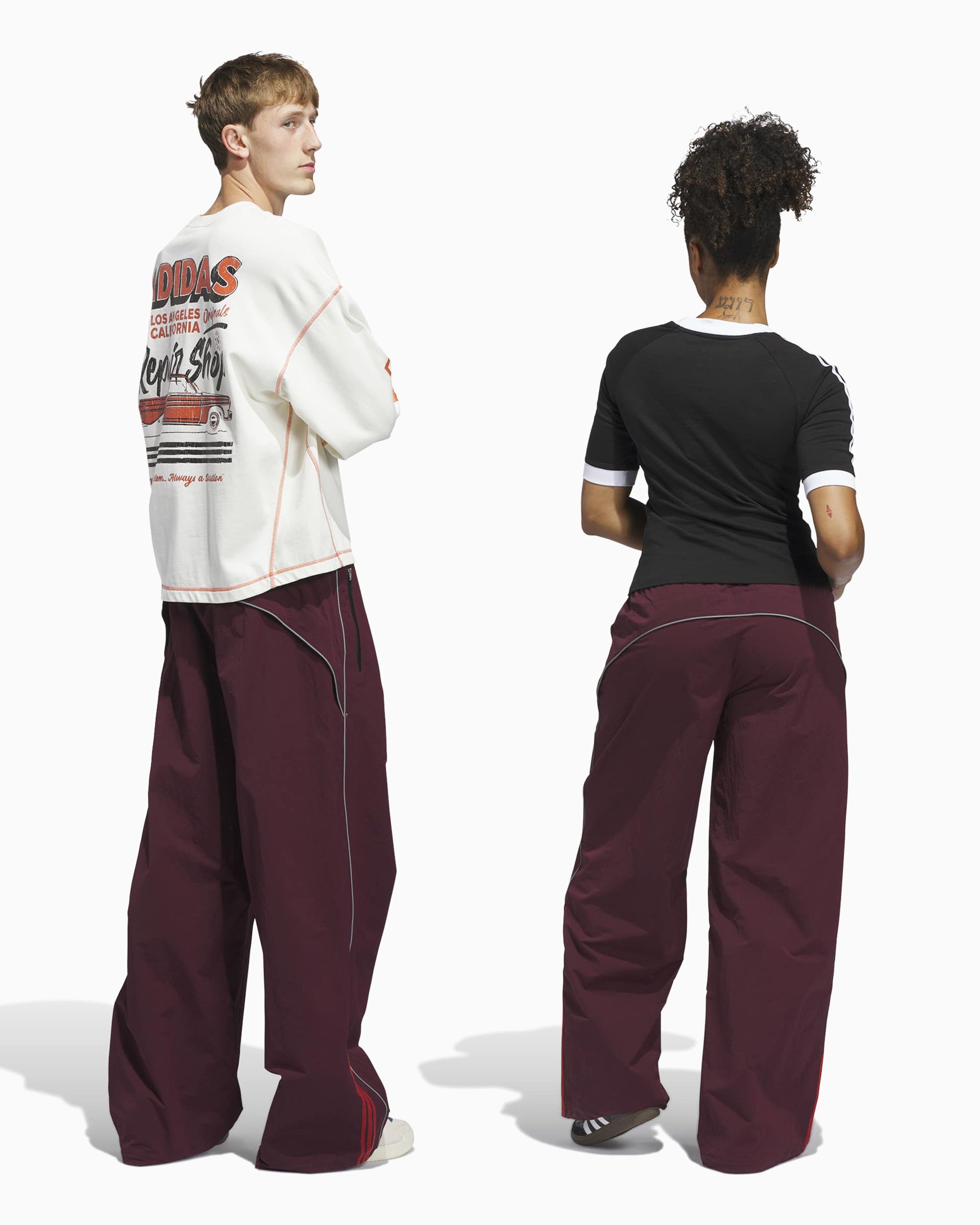 Pants adidas Originals Los Angeles Venice Wind Pants Relaxed Unisex Pants - JX3800
