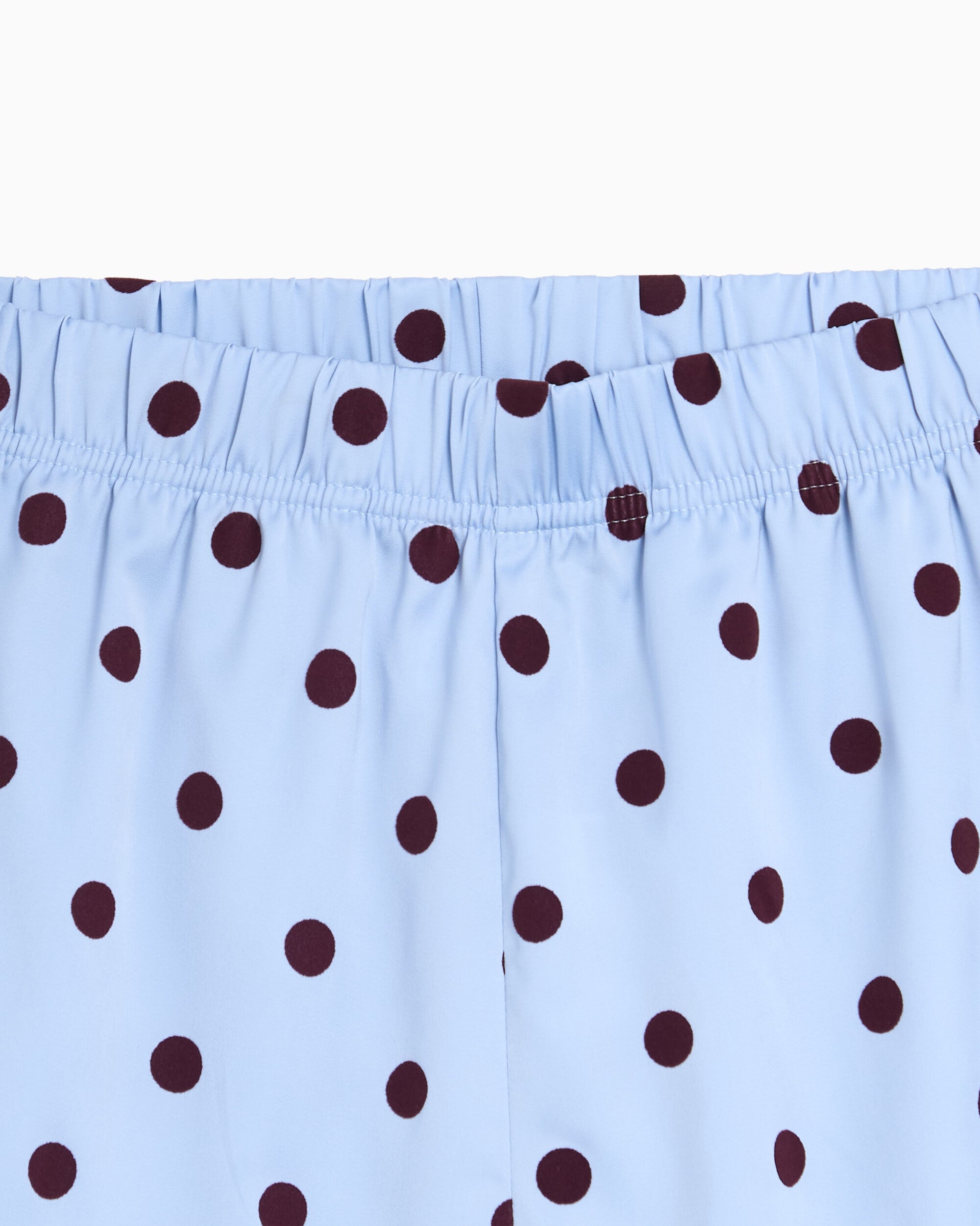 Pants adidas Originals Satin Polka Dots Women's Wide Leg Pants - KV1170