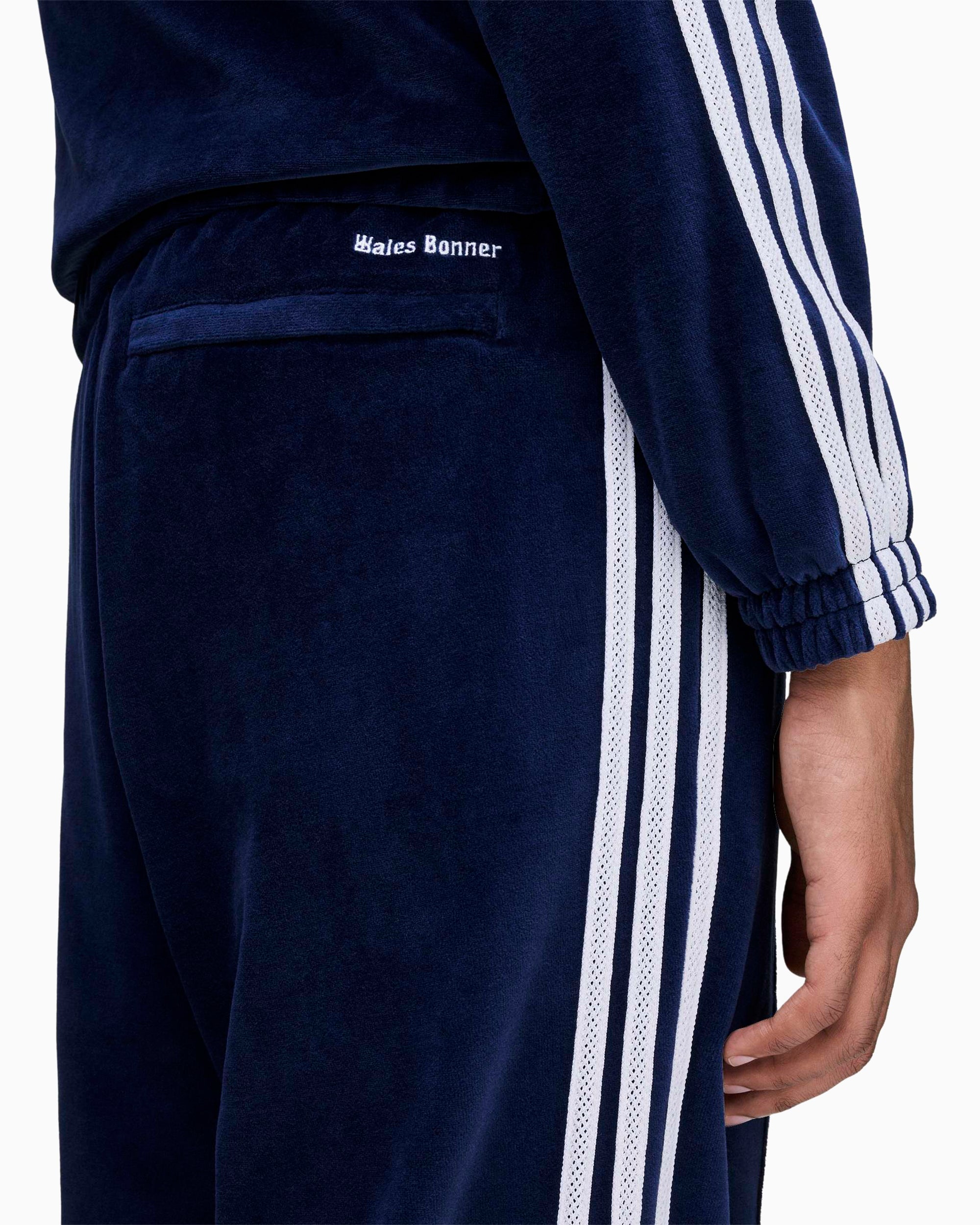 Pants adidas Originals x Wales Bonner Velour Men's Track Pants - KG3625