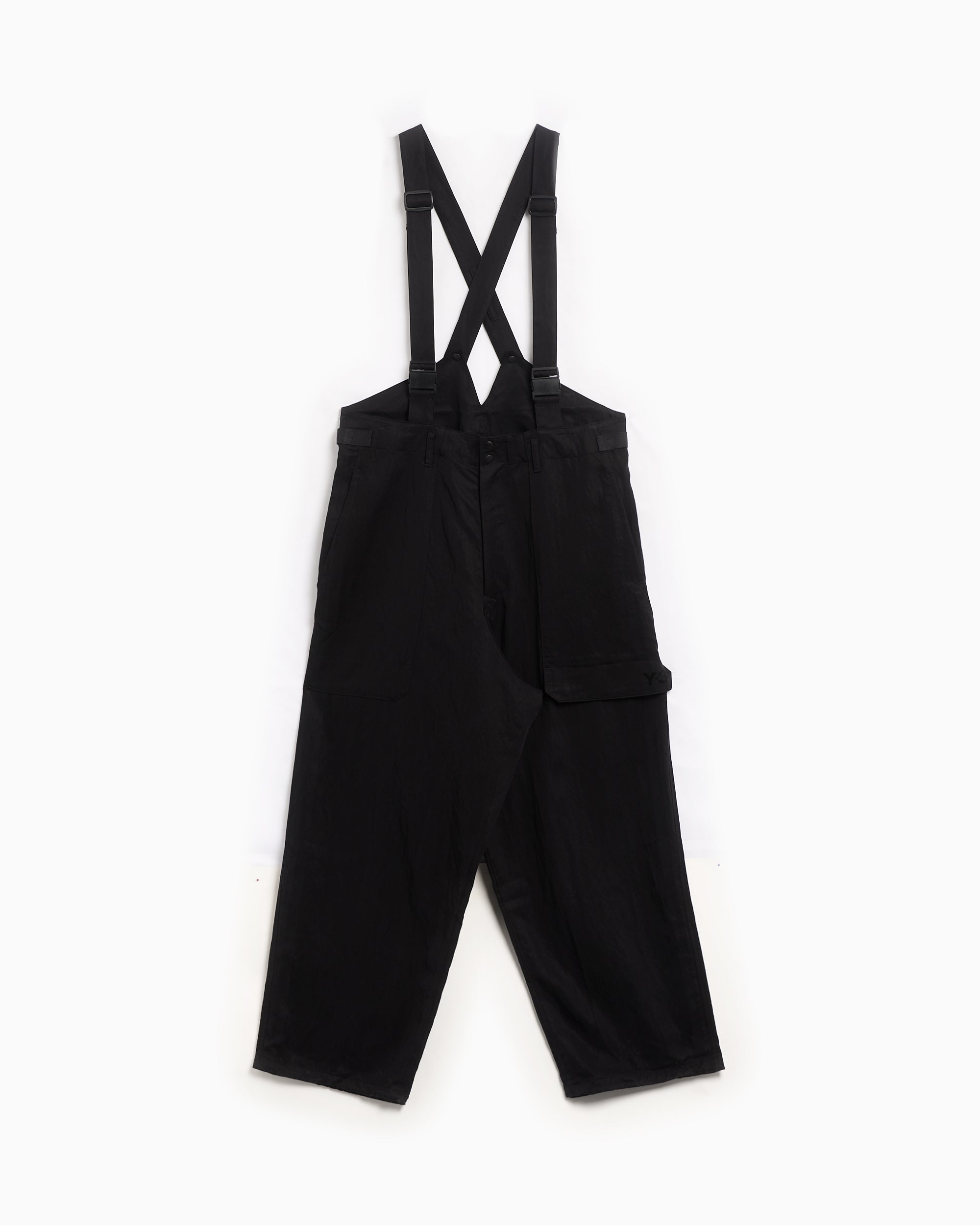 Adidas Y-3 Men's Suspender Pants Relaxed Men's Cargo Pants