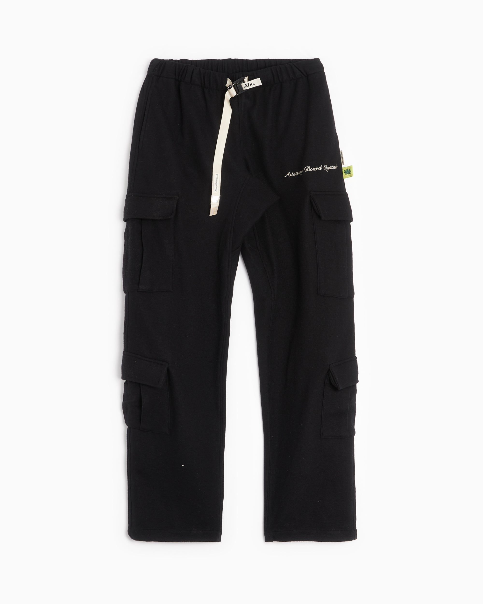 Pants Advisory Board Crystals Abc. Melton Men's Wool Cargo Pants Men's Cargo Pants - ABCFW23WMCP-Black
