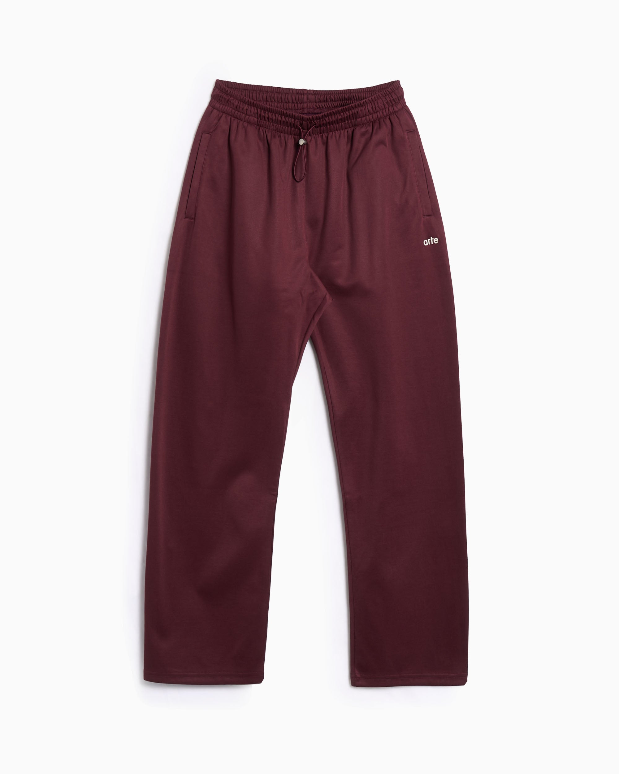 Pants Arte Antwerp Carded Relaxed Men's Track Pants - AW25-019P-Bordeaux