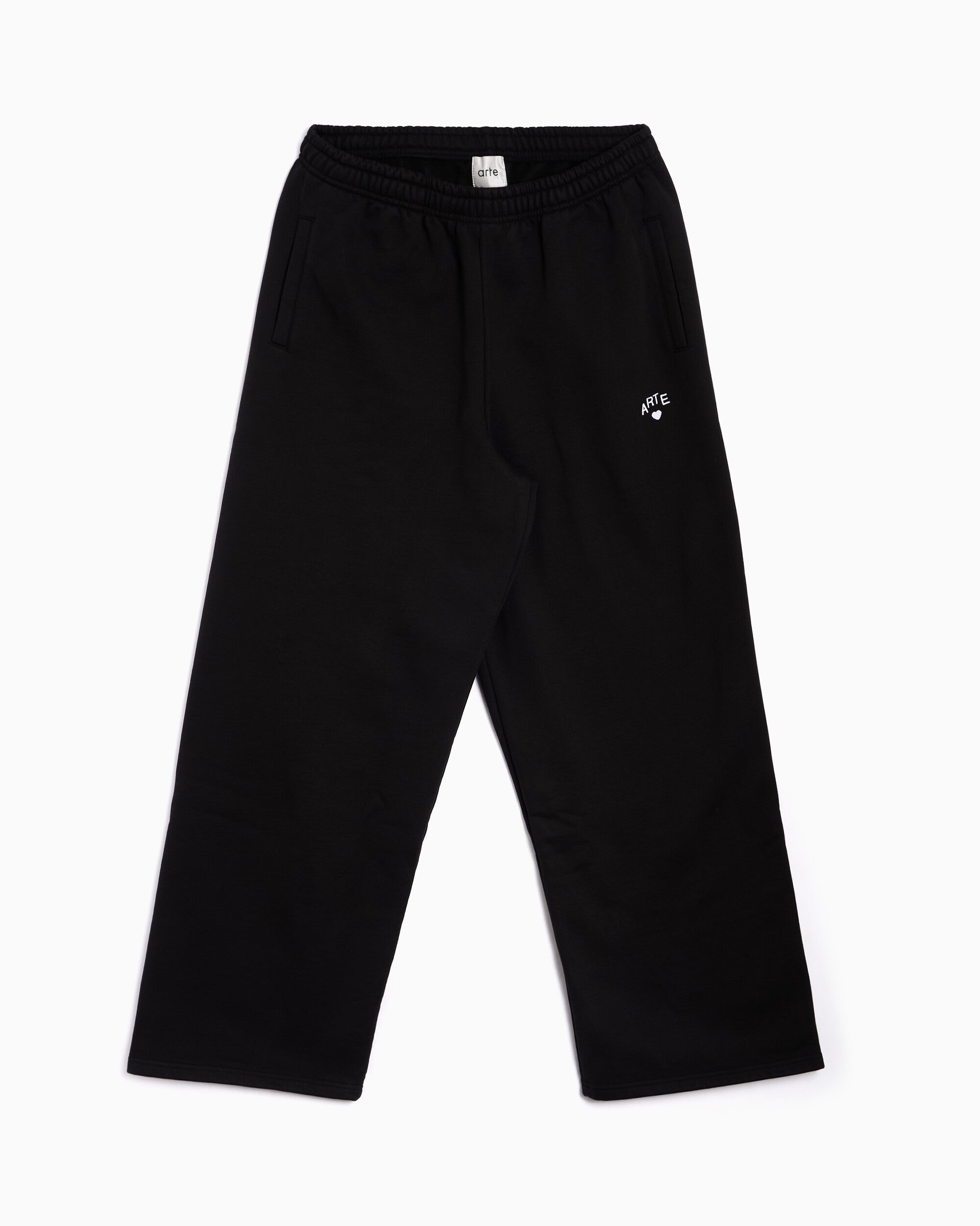 Pants Arte Antwerp Cor Relaxed Men's Sweatpants - AW26-118P-Black