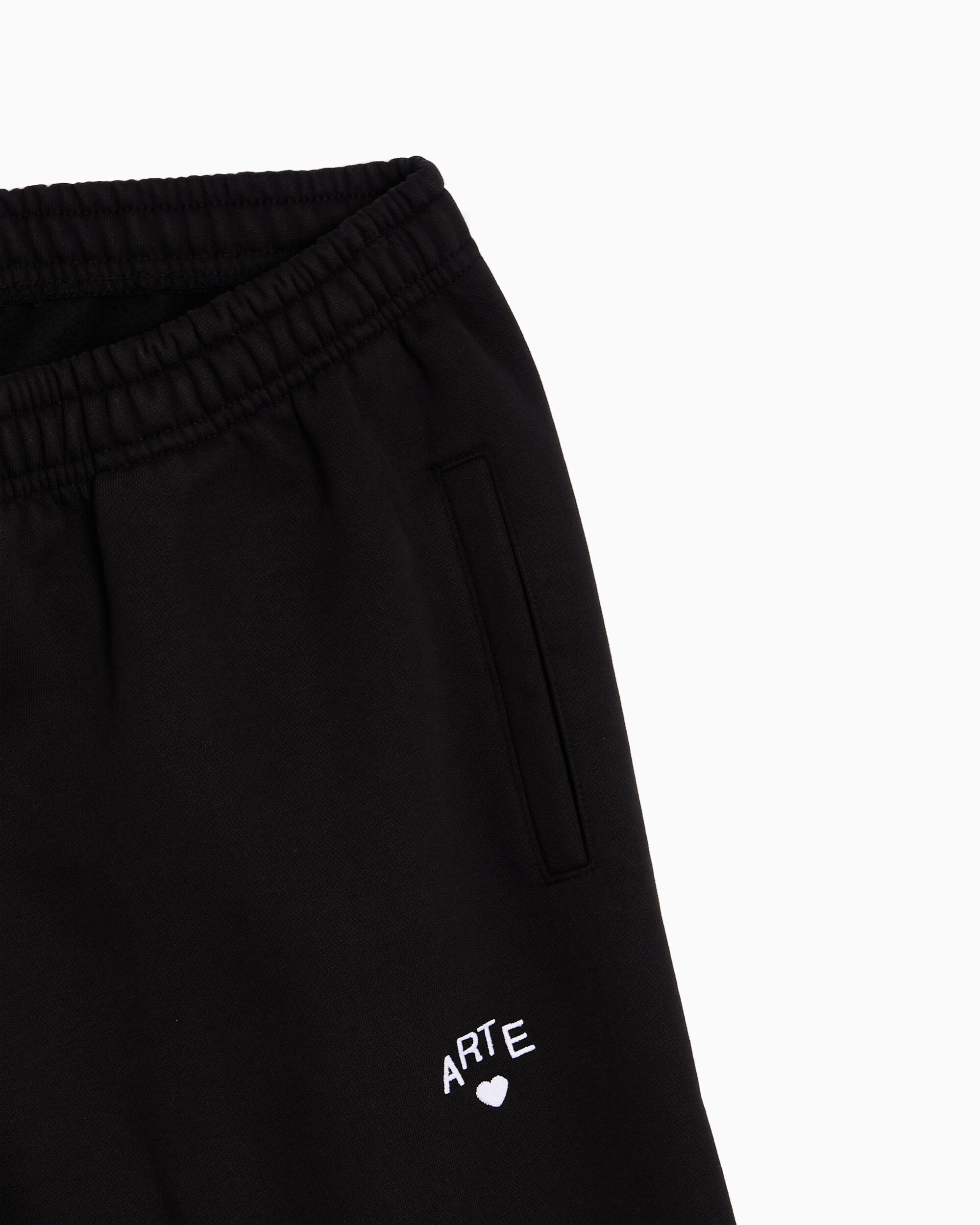 Pants Arte Antwerp Cor Relaxed Men's Sweatpants - AW26-118P-Black